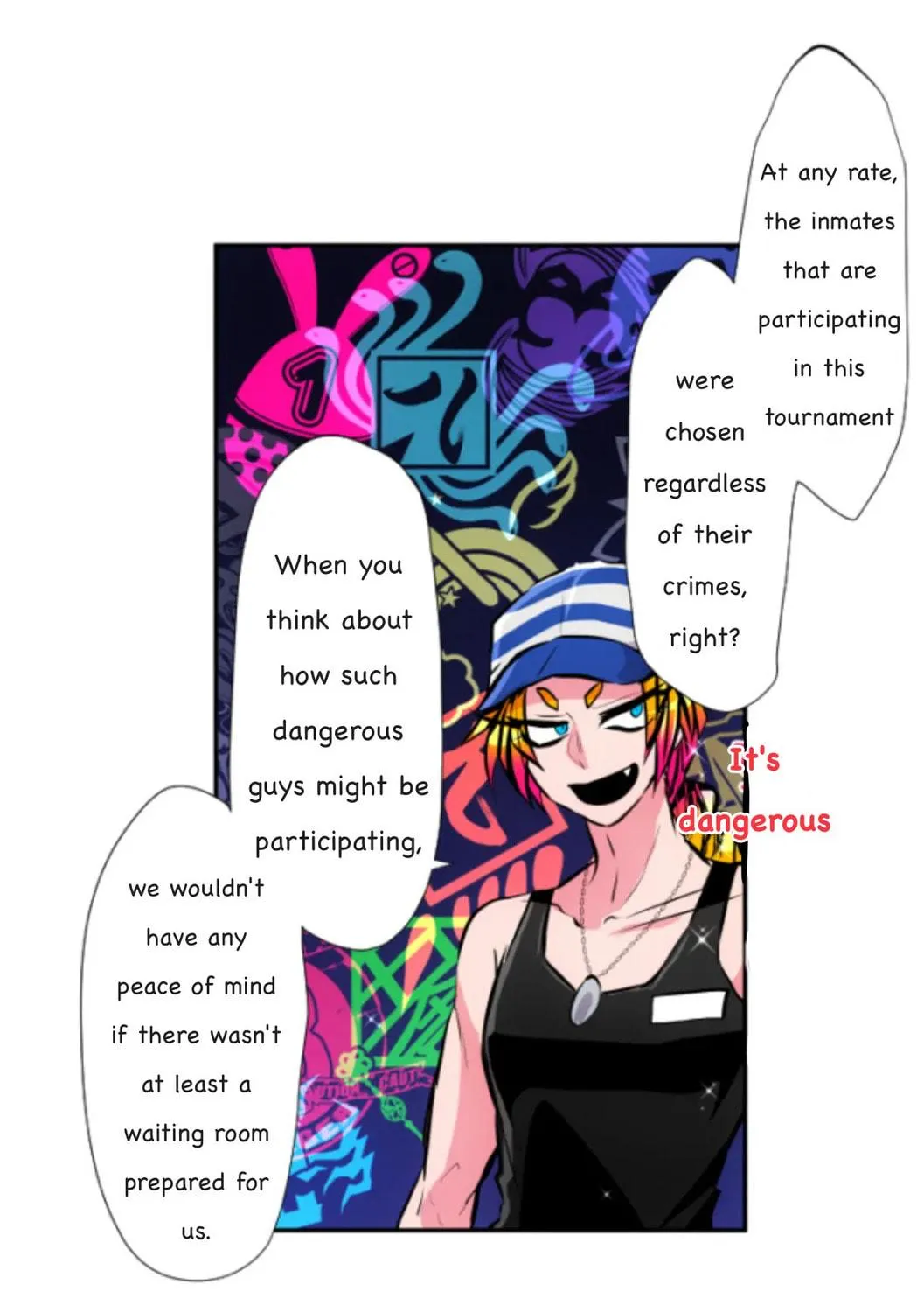 Read Nanbaka (Colored) chapter 352 image 25 on Lezhin