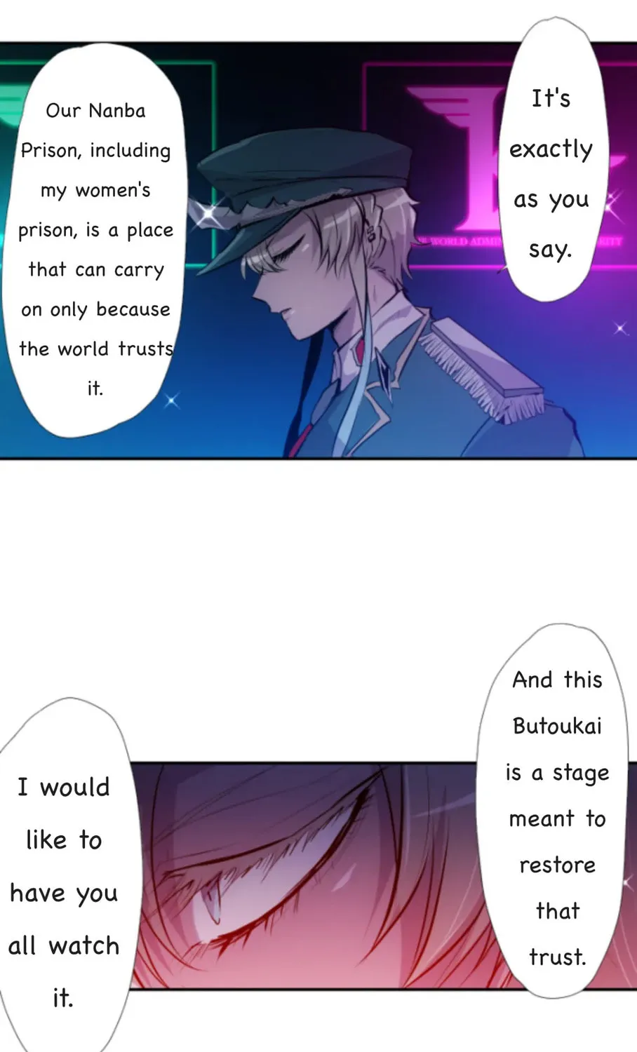 Read Nanbaka (Colored) chapter 352 image 4 on Lezhin
