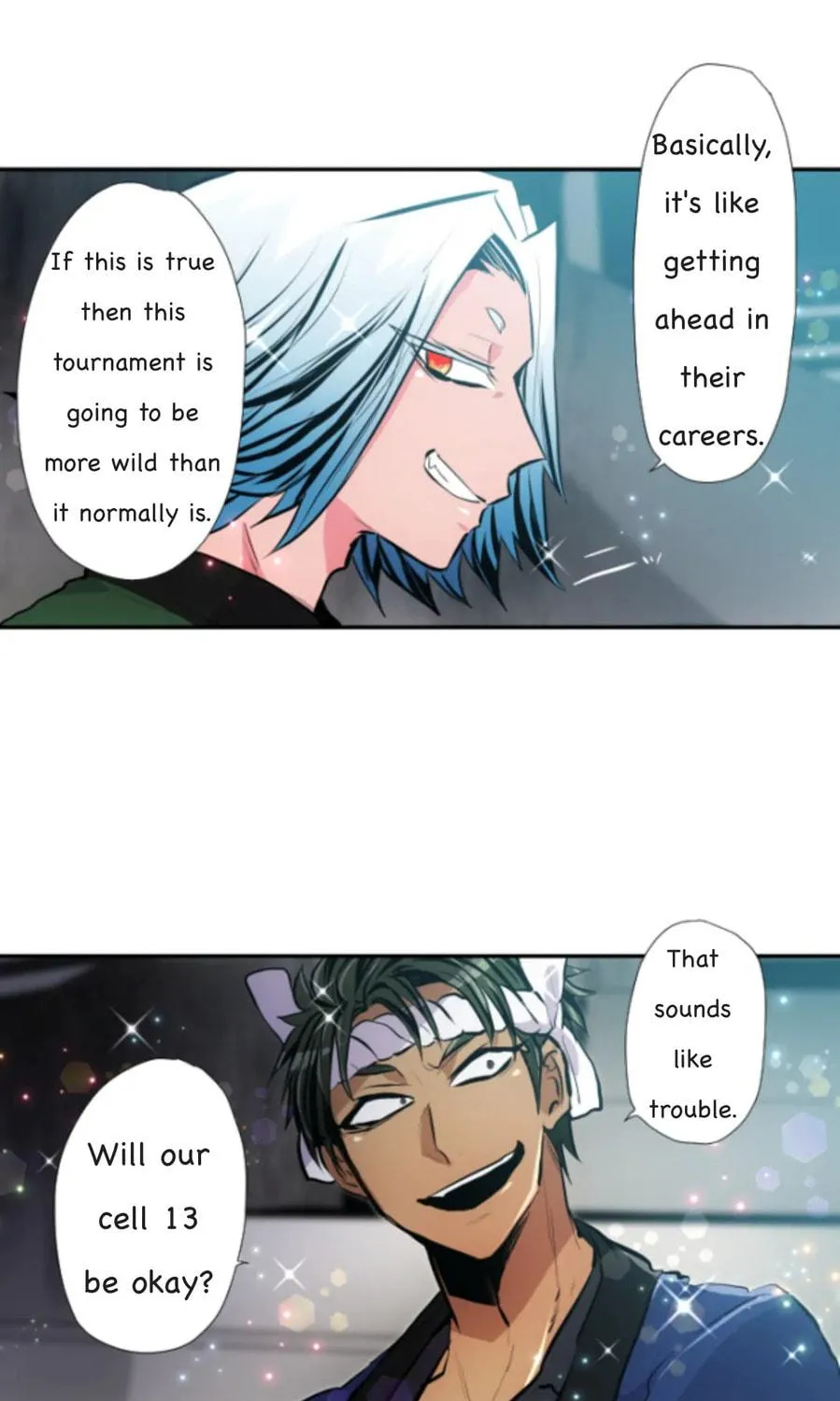 Read Nanbaka (Colored) chapter 353 image 17 on Lezhin
