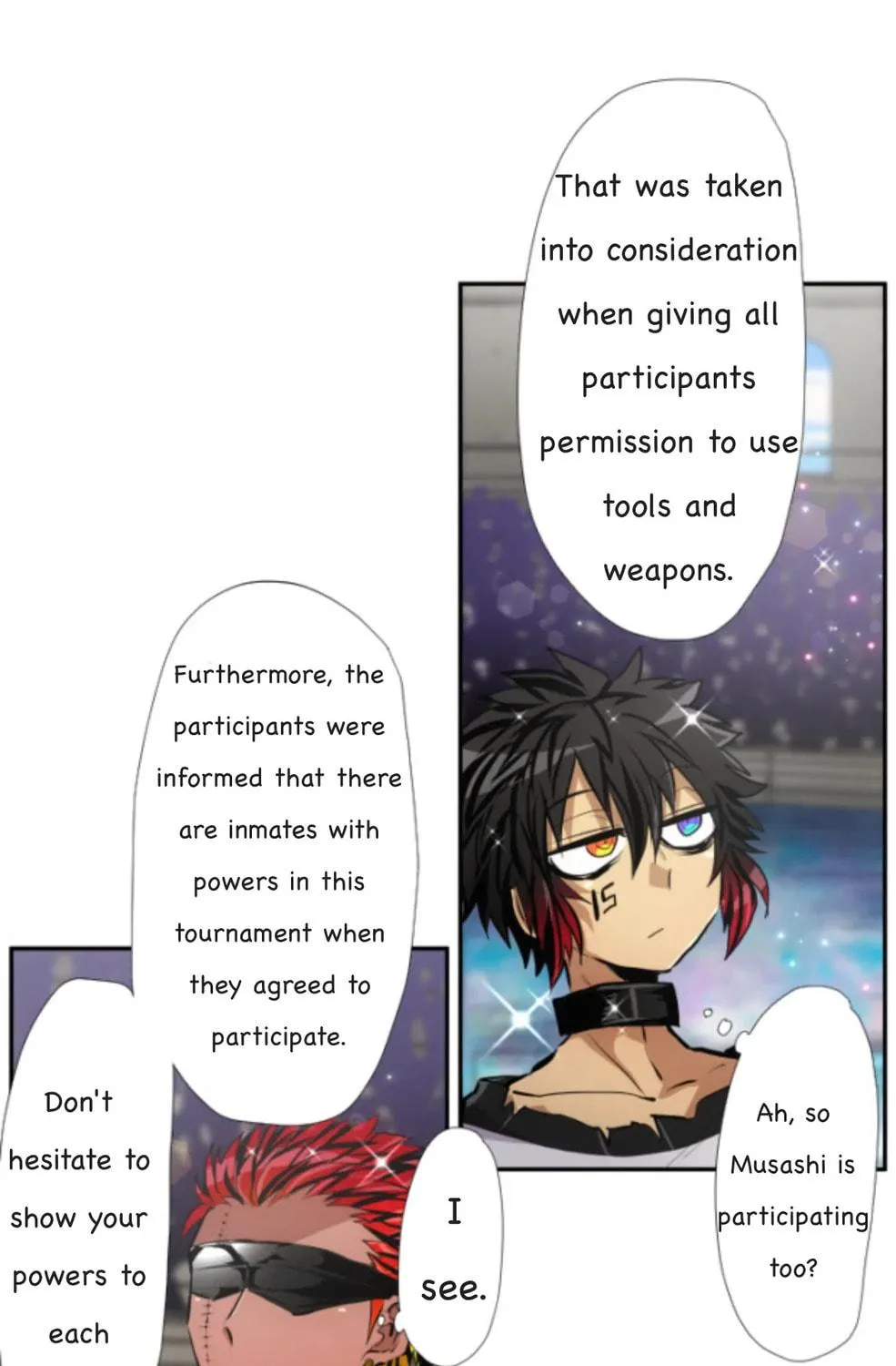 Read Nanbaka (Colored) chapter 353 image 47 on Lezhin