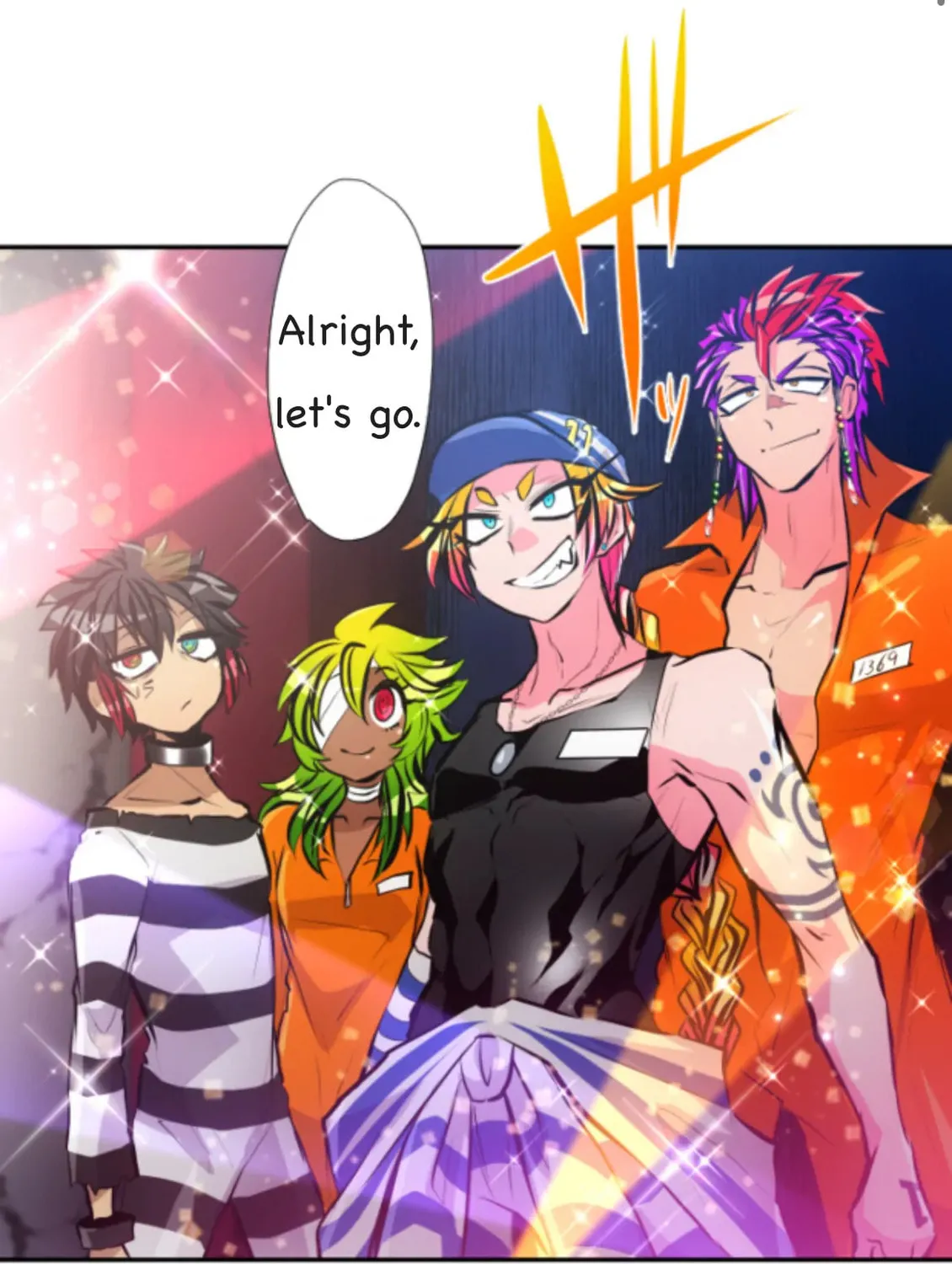 Read Nanbaka (Colored) chapter 353 image 6 on Lezhin