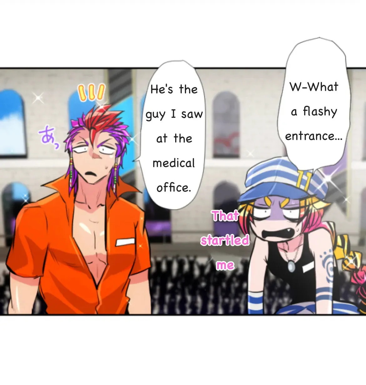 Read Nanbaka (Colored) chapter 354 image 18 on Lezhin