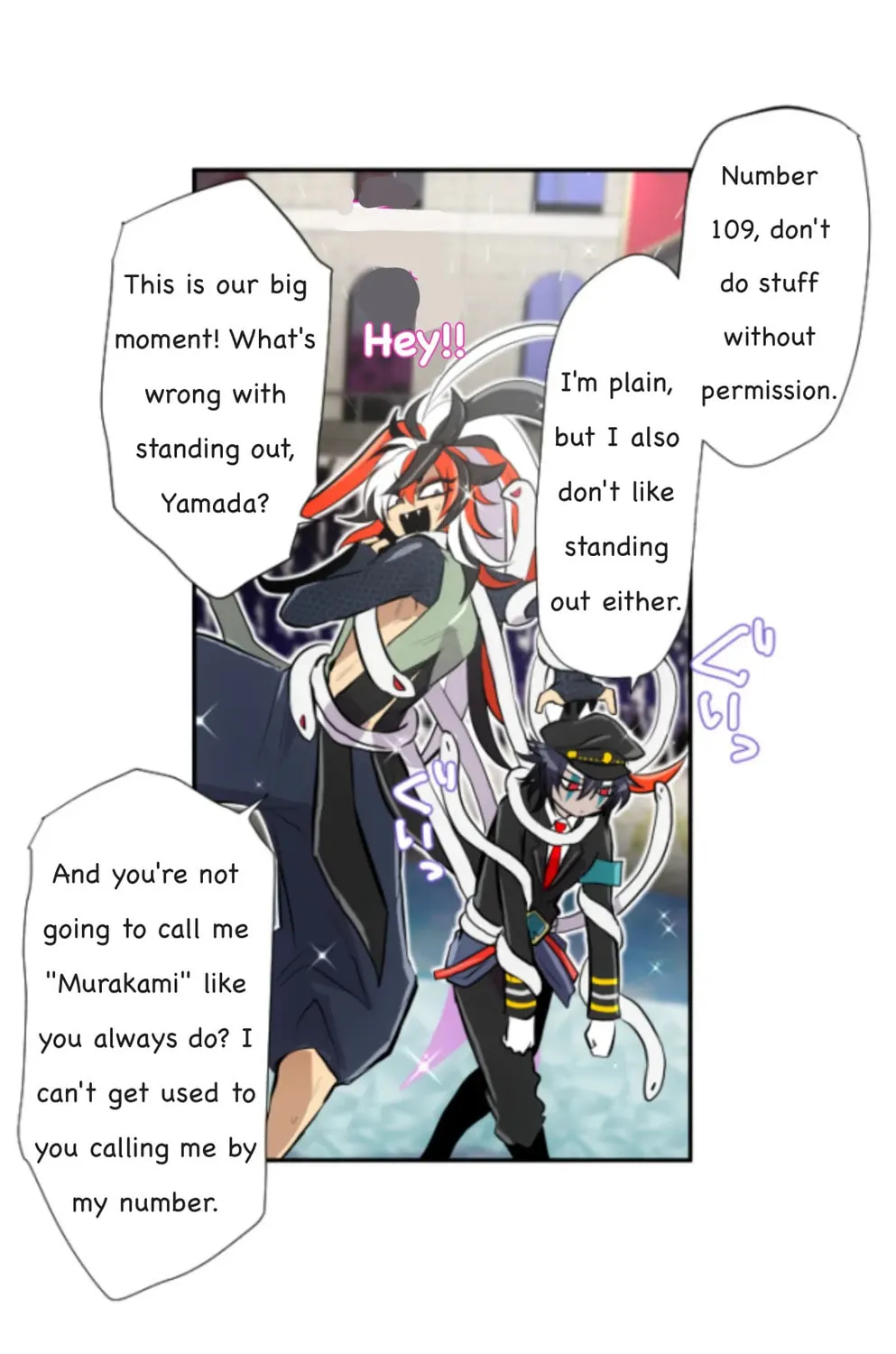 Read Nanbaka (Colored) chapter 354 image 33 on Lezhin