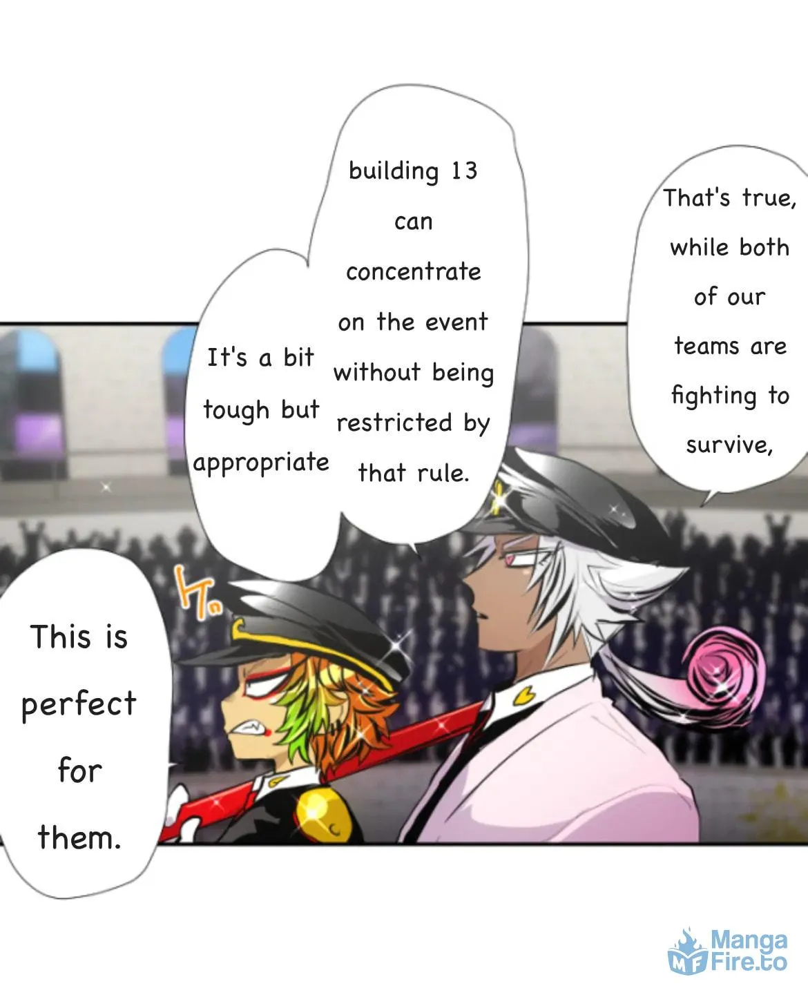 Read Nanbaka (Colored) chapter 354 image 8 on Lezhin