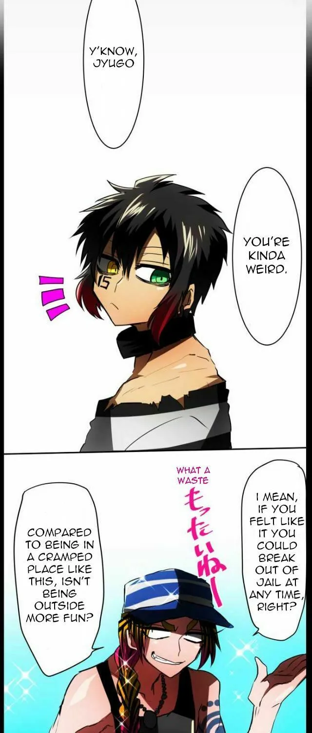 Read Nanbaka (Colored) chapter 36.1 image 14 on Lezhin