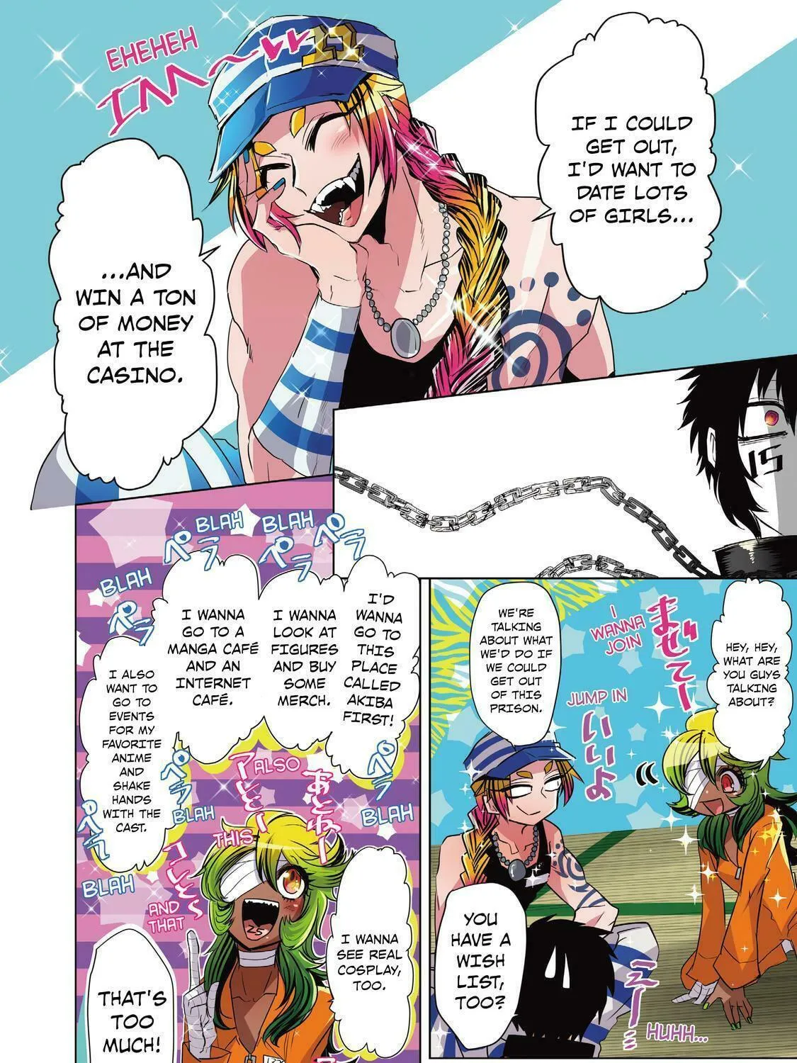 Read Nanbaka (Colored) chapter 36 image 16 on Lezhin