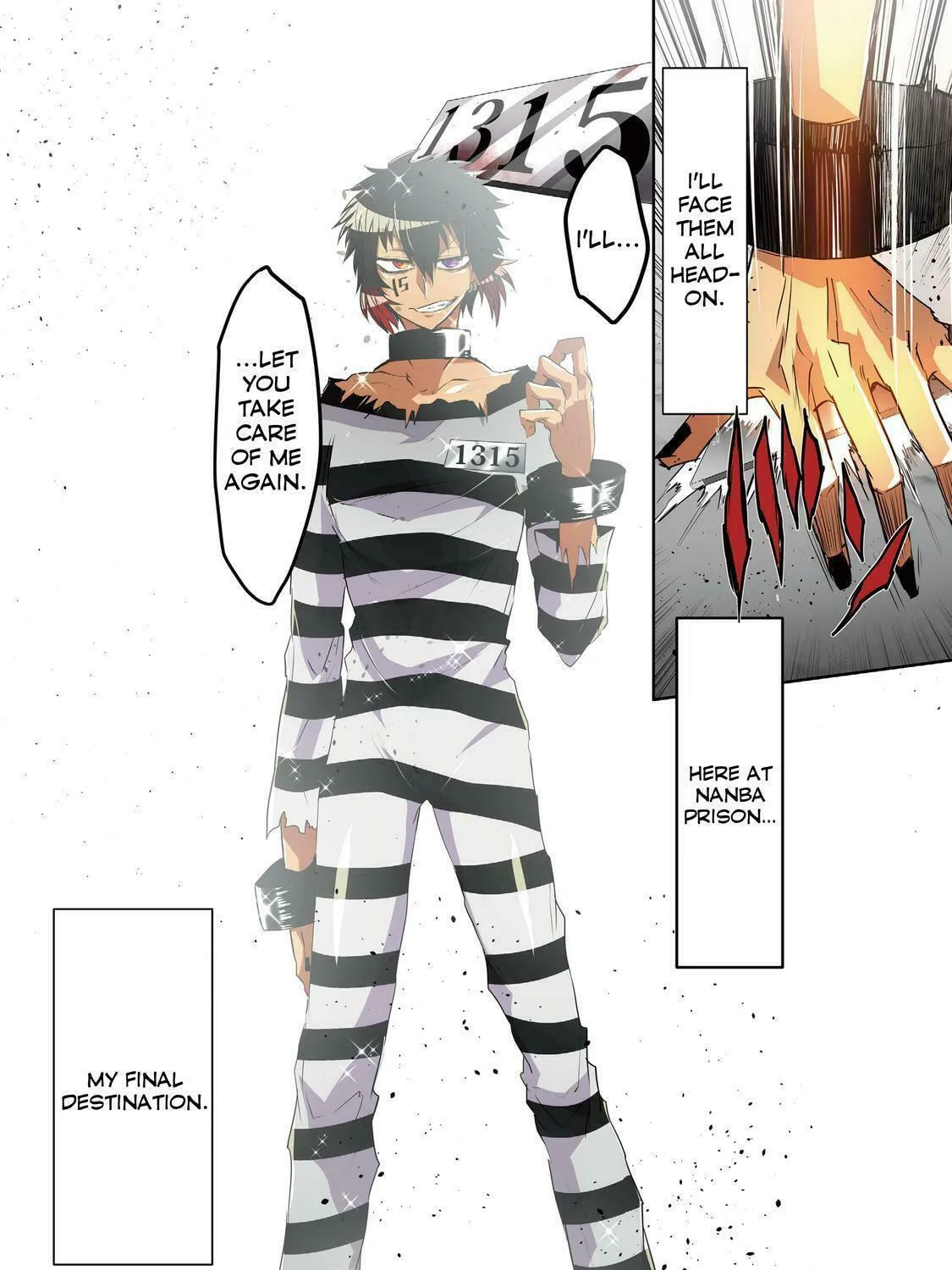 Read Nanbaka (Colored) chapter 36 image 40 on Lezhin