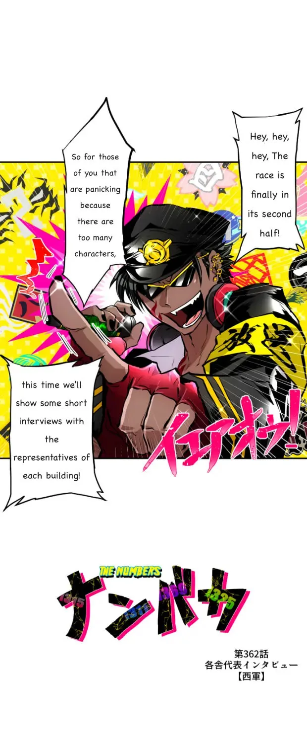 Read Nanbaka (Colored) chapter 362 image 0 on Lezhin