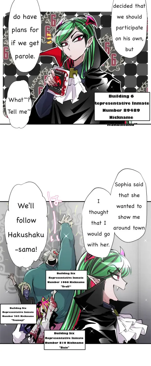 Read Nanbaka (Colored) chapter 363 image 1 on Lezhin
