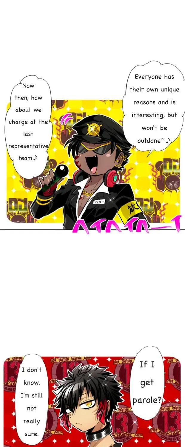Read Nanbaka (Colored) chapter 363 image 18 on Lezhin