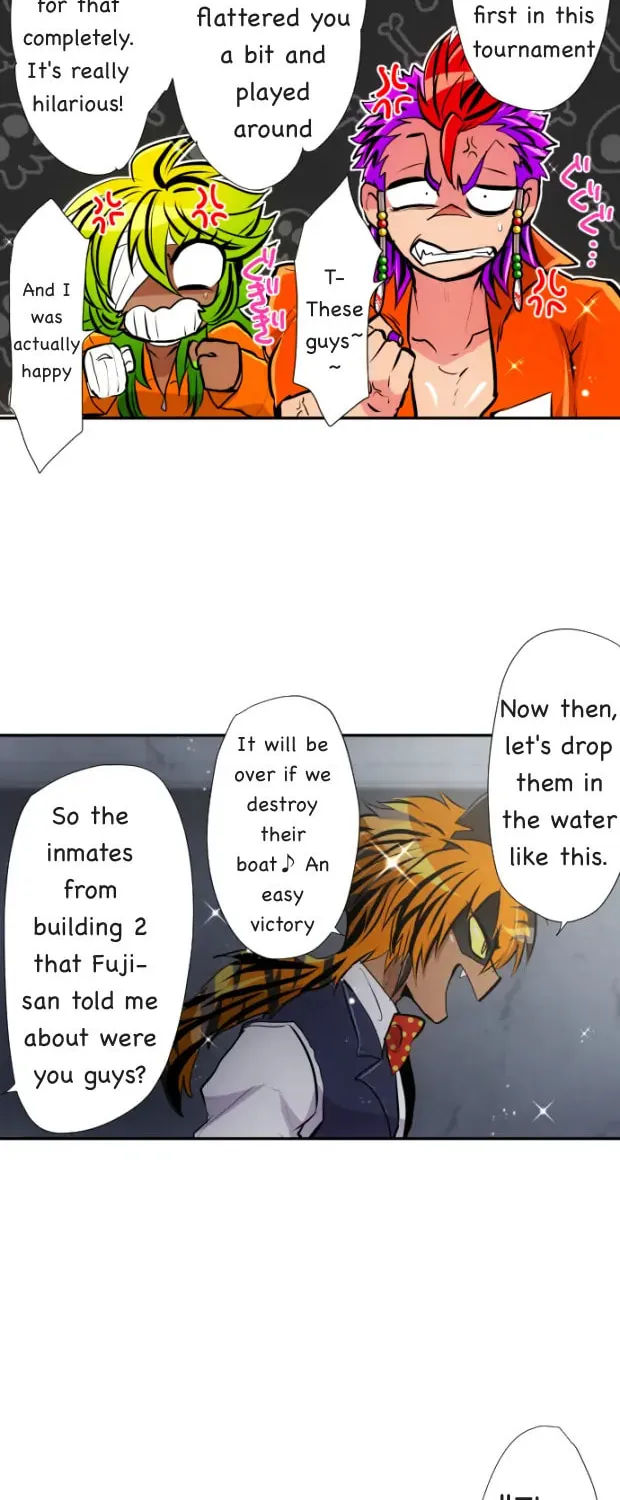 Read Nanbaka (Colored) chapter 364 image 17 on Lezhin