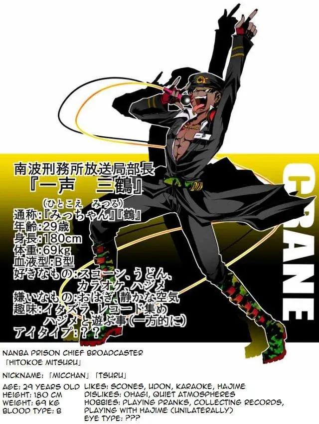Read Nanbaka (Colored) chapter 37.2 image 2 on Lezhin