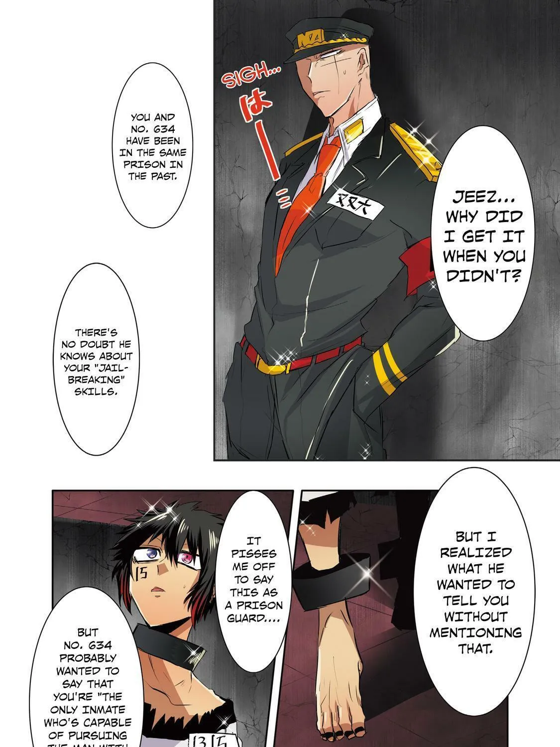 Read Nanbaka (Colored) chapter 37 image 2 on Lezhin