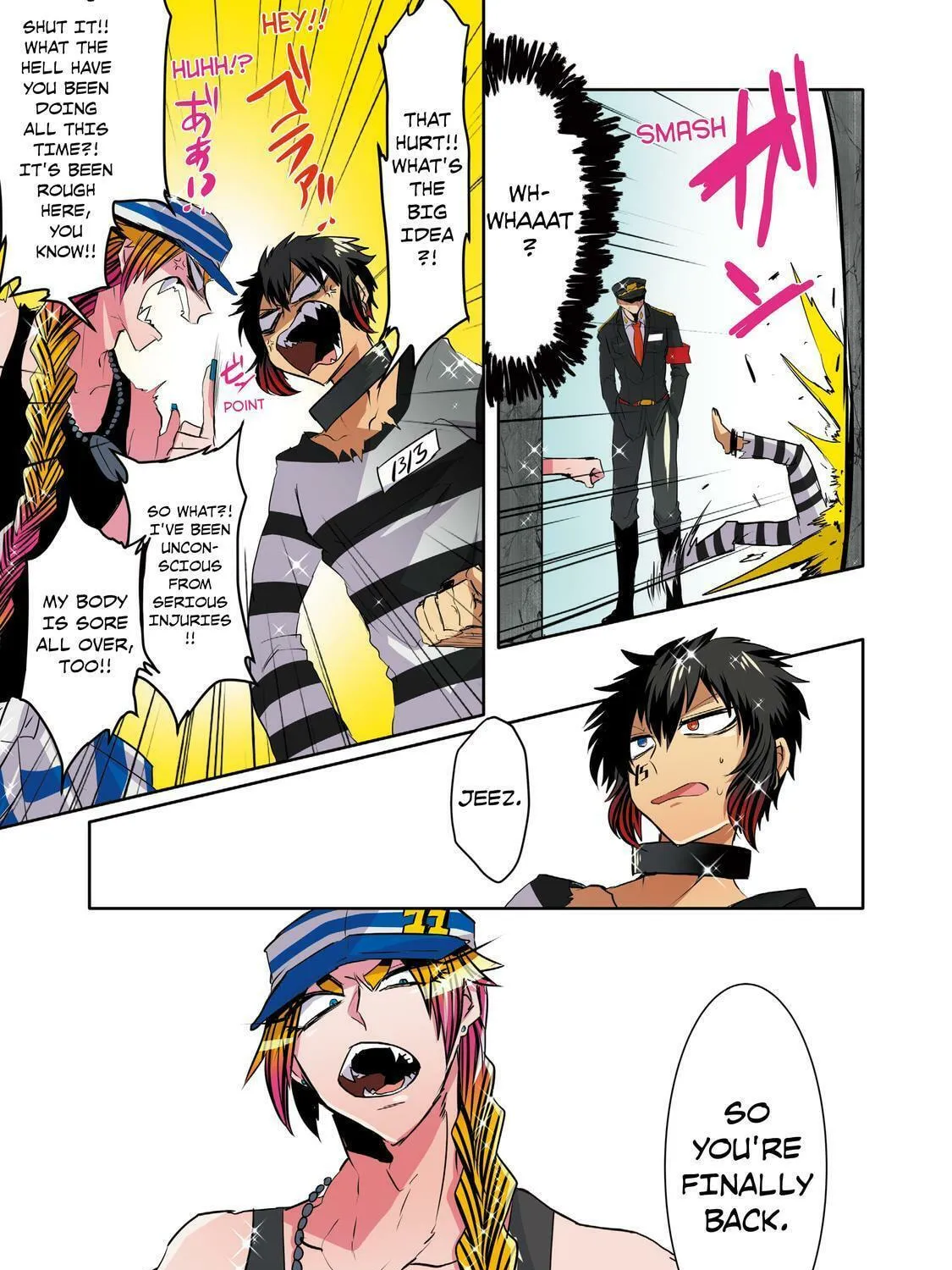 Read Nanbaka (Colored) chapter 37 image 24 on Lezhin