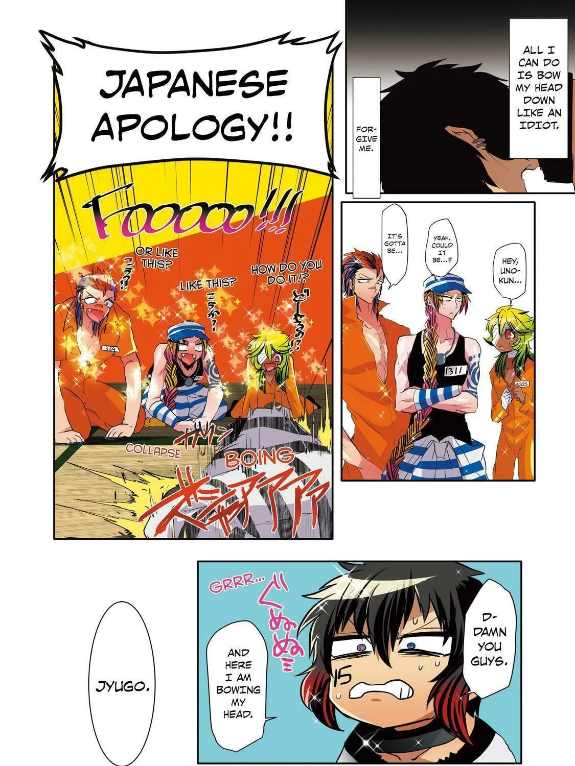 Read Nanbaka (Colored) chapter 37 image 34 on Lezhin