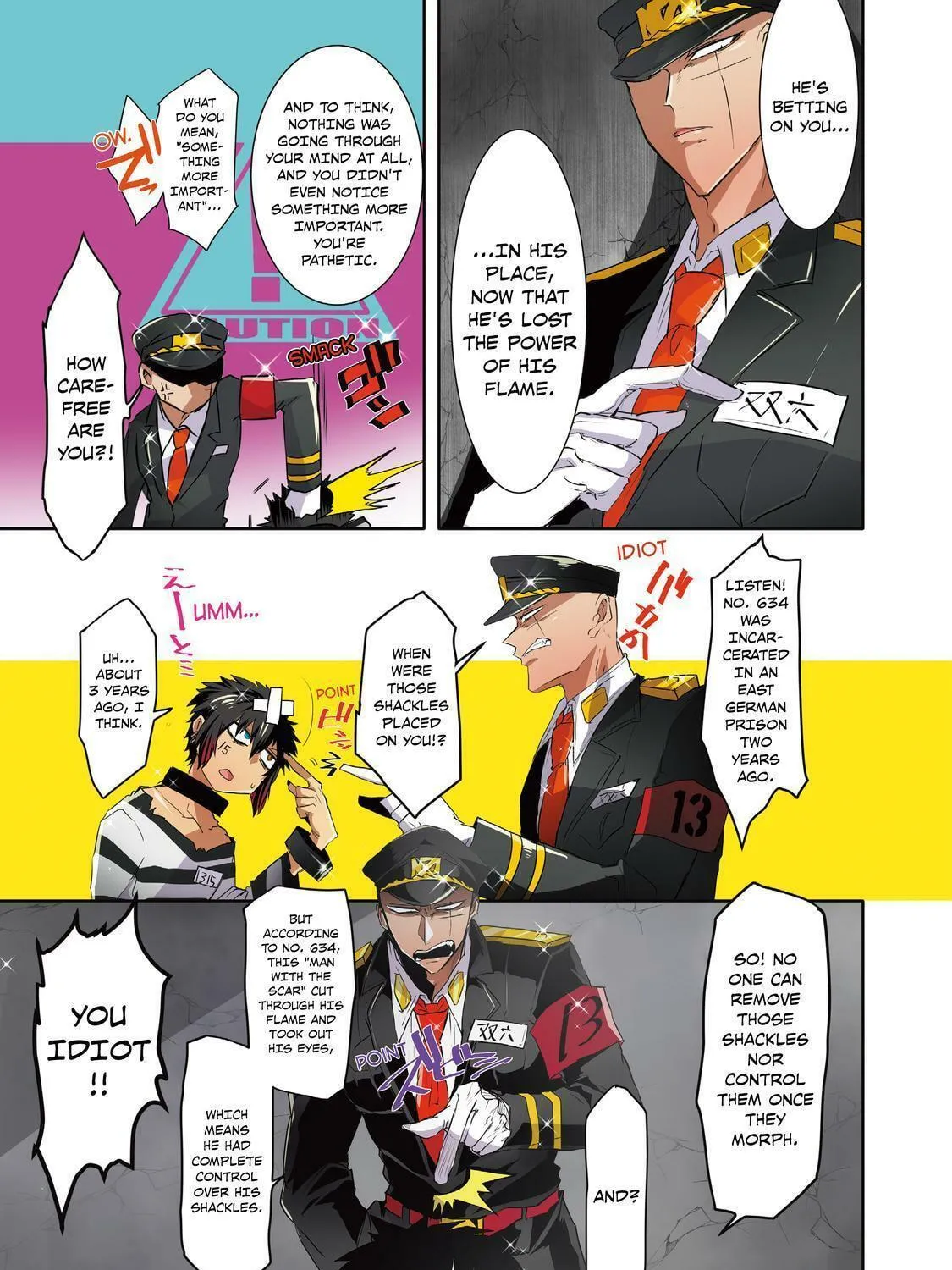 Read Nanbaka (Colored) chapter 37 image 4 on Lezhin