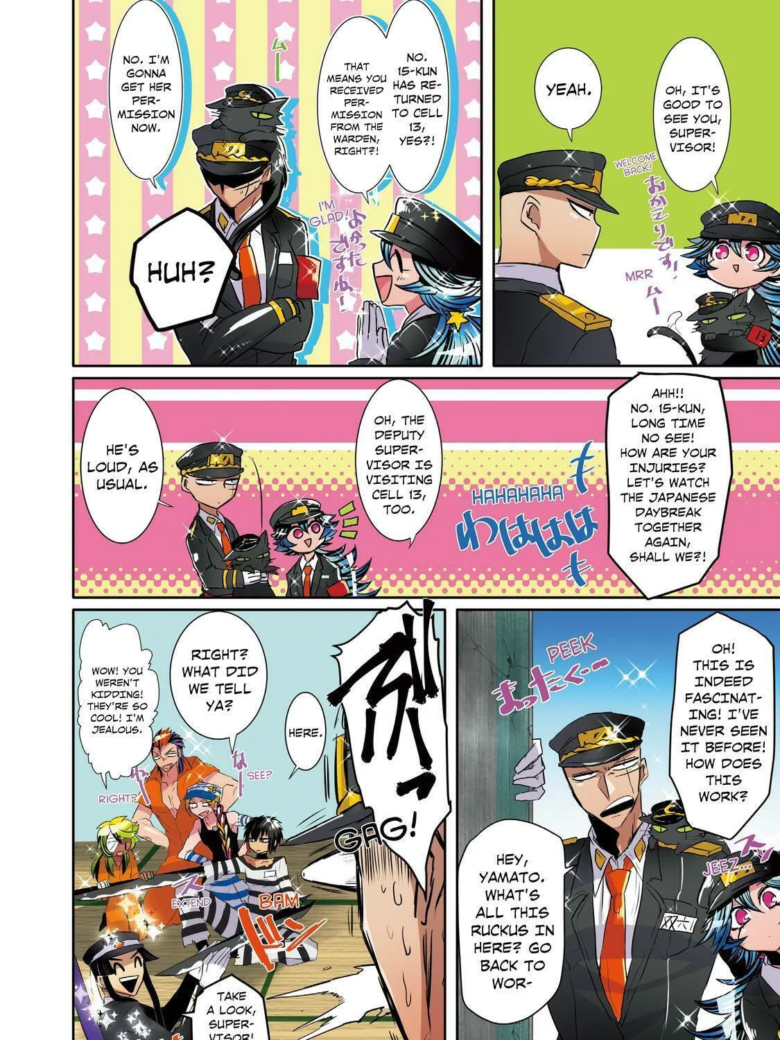 Read Nanbaka (Colored) chapter 37 image 42 on Lezhin