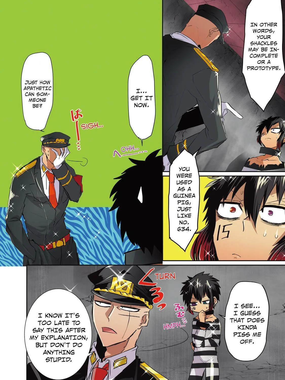 Read Nanbaka (Colored) chapter 37 image 6 on Lezhin