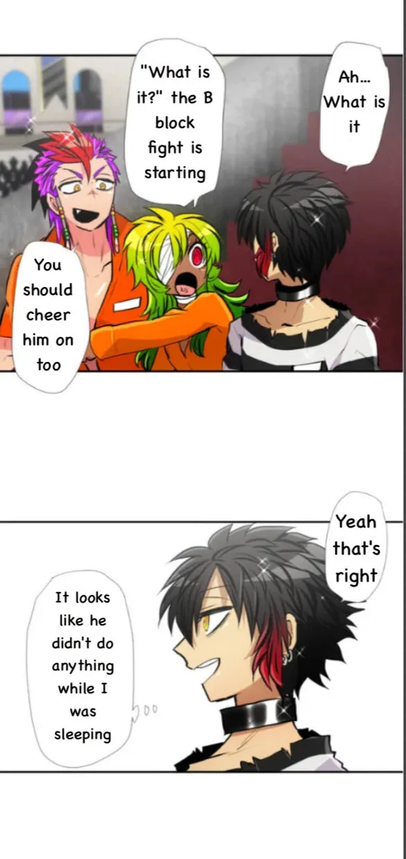 Read Nanbaka (Colored) chapter 377 image 4 on Lezhin