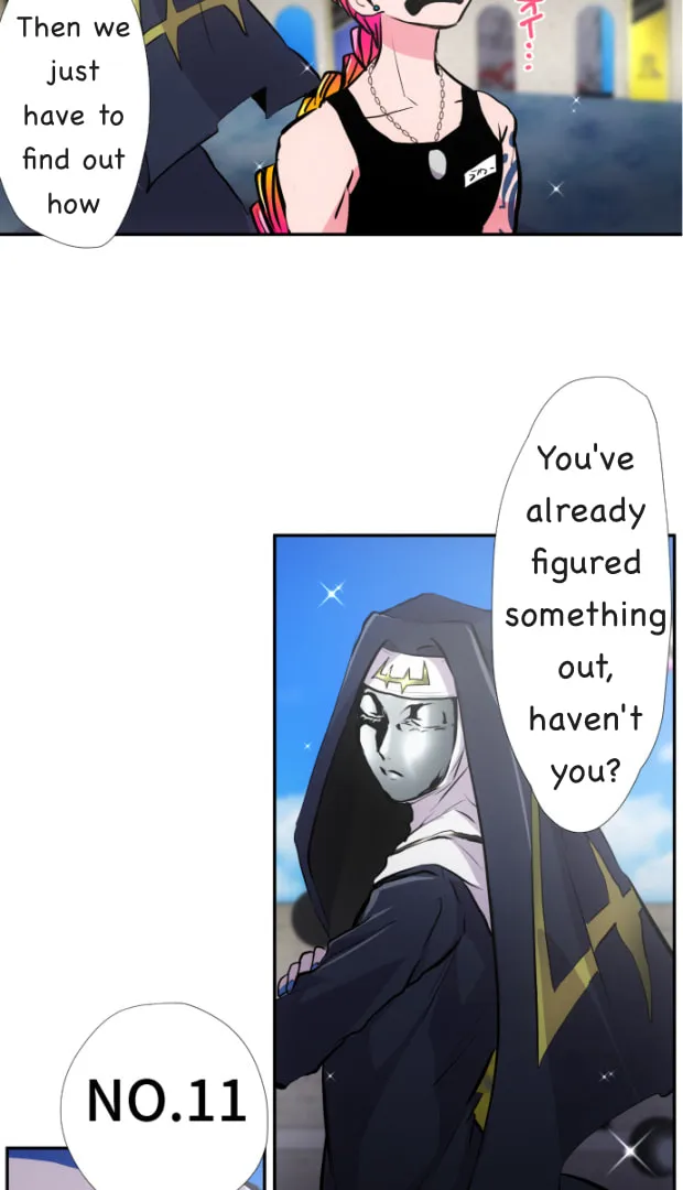 Read Nanbaka (Colored) chapter 378 image 34 on Lezhin