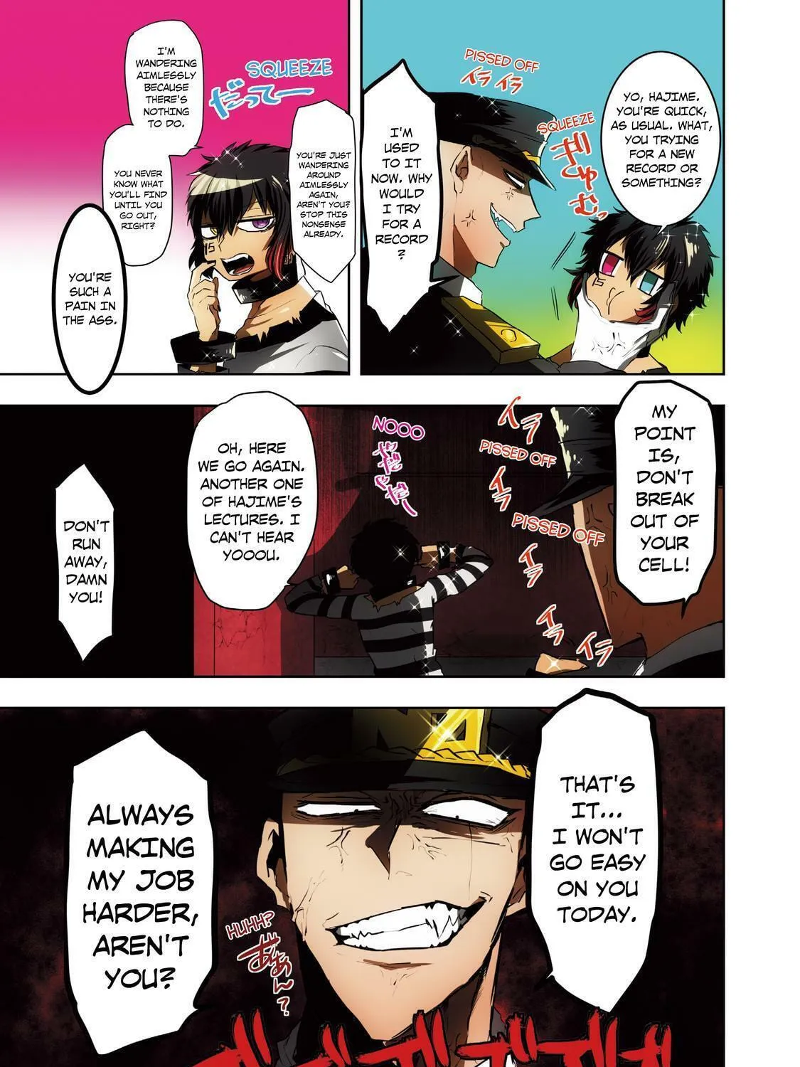 Read Nanbaka (Colored) chapter 38 image 14 on Lezhin