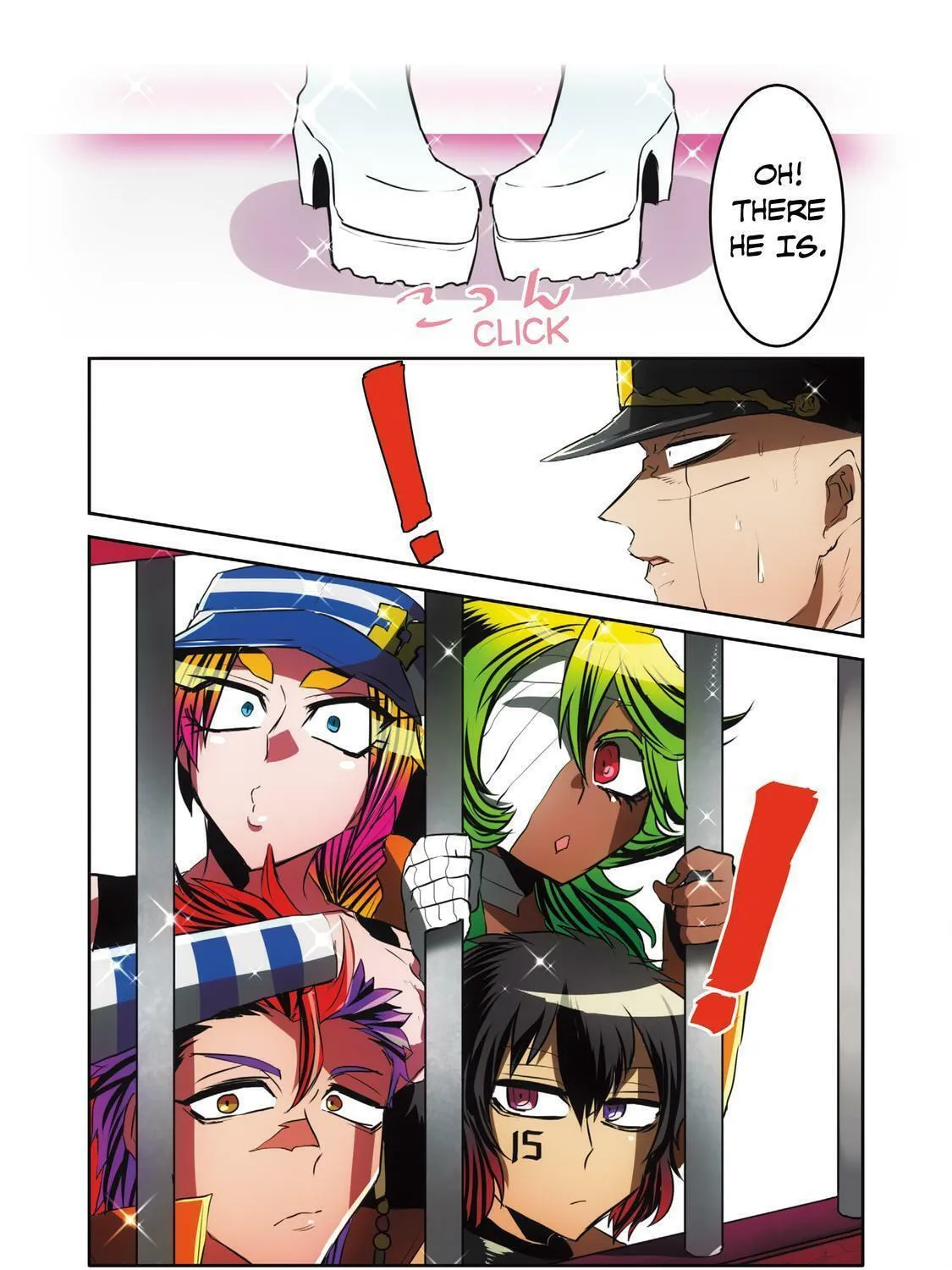 Read Nanbaka (Colored) chapter 38 image 26 on Lezhin
