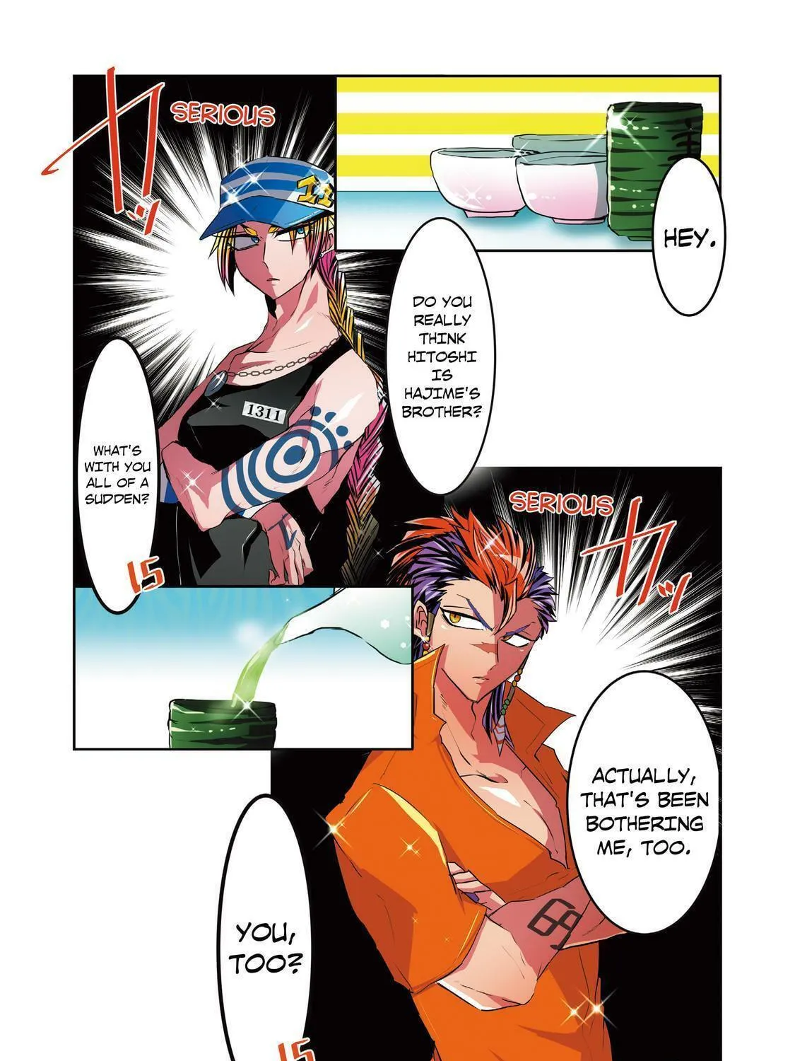 Read Nanbaka (Colored) chapter 38 image 34 on Lezhin