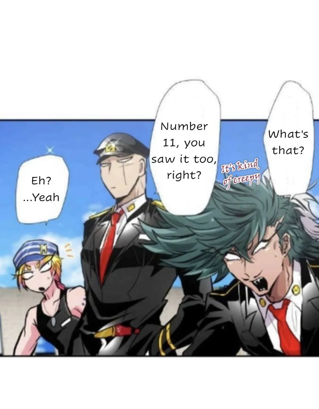 Read Nanbaka (Colored) chapter 383 image 16 on Lezhin