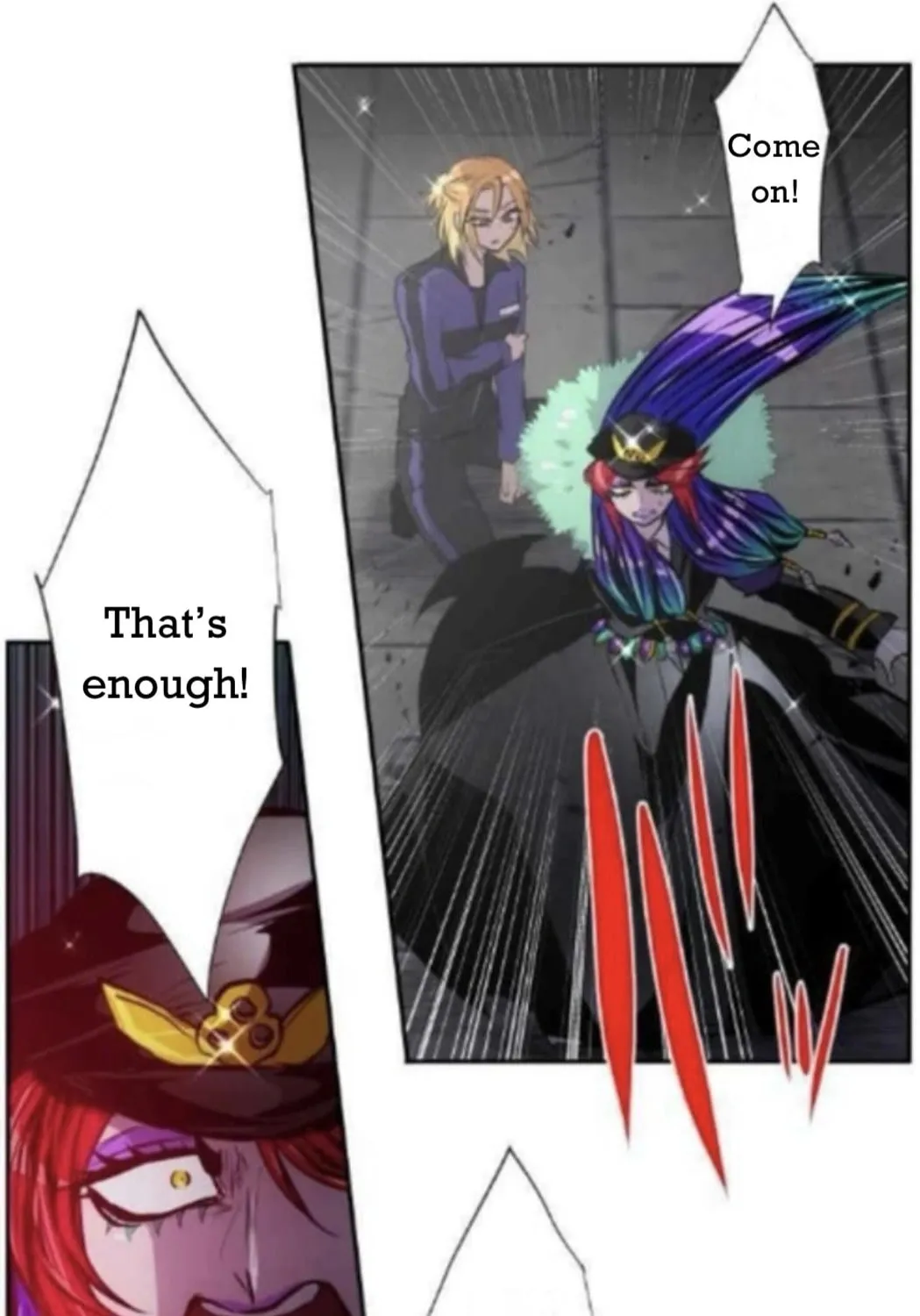 Read Nanbaka (Colored) chapter 384 image 6 on Lezhin
