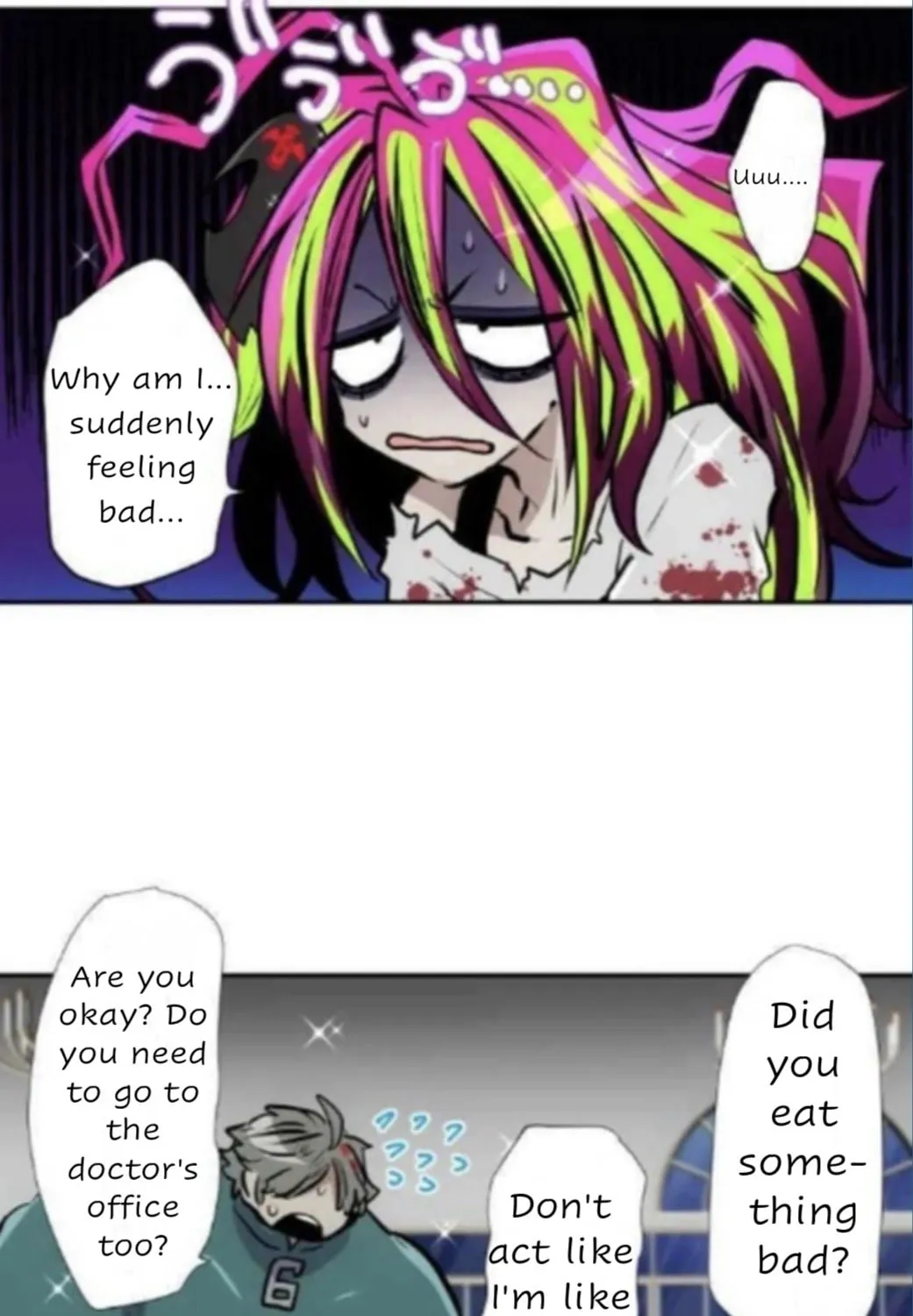Read Nanbaka (Colored) chapter 385 image 42 on Lezhin