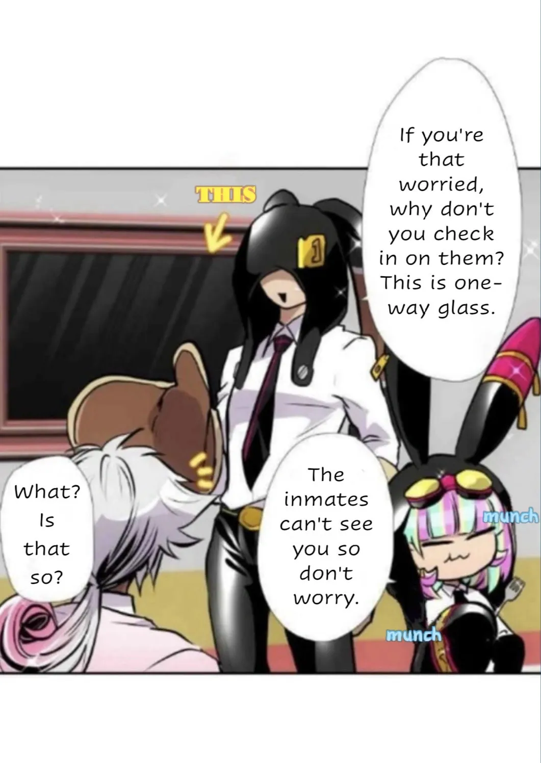 Read Nanbaka (Colored) chapter 386 image 13 on Lezhin