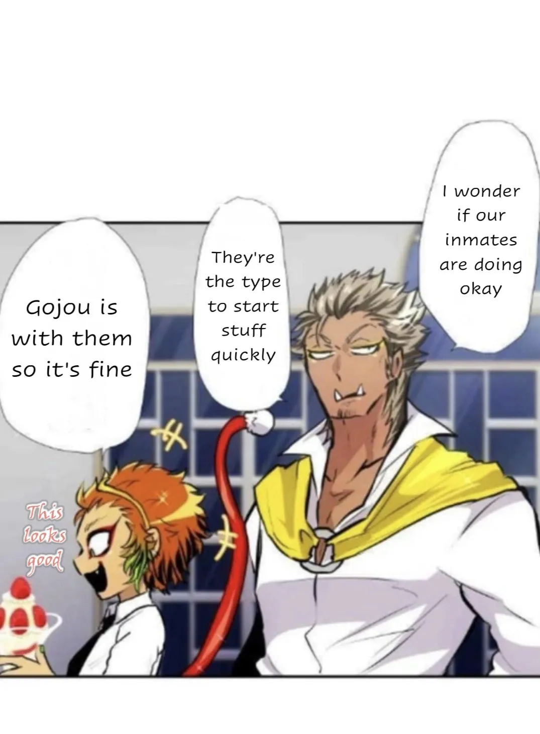 Read Nanbaka (Colored) chapter 386 image 15 on Lezhin