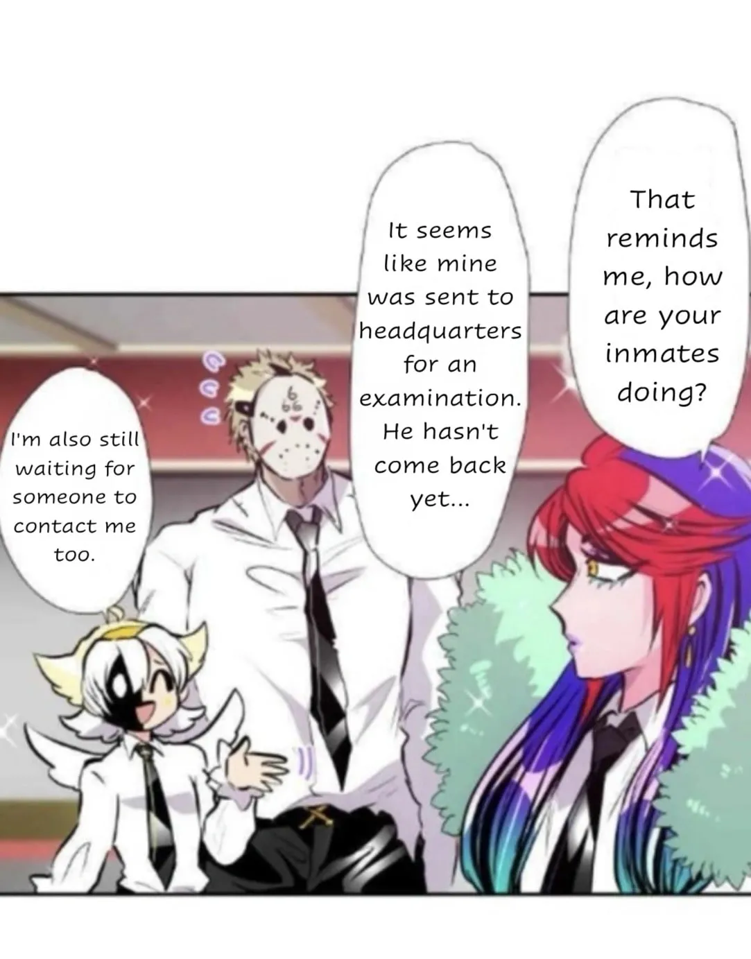 Read Nanbaka (Colored) chapter 386 image 19 on Lezhin