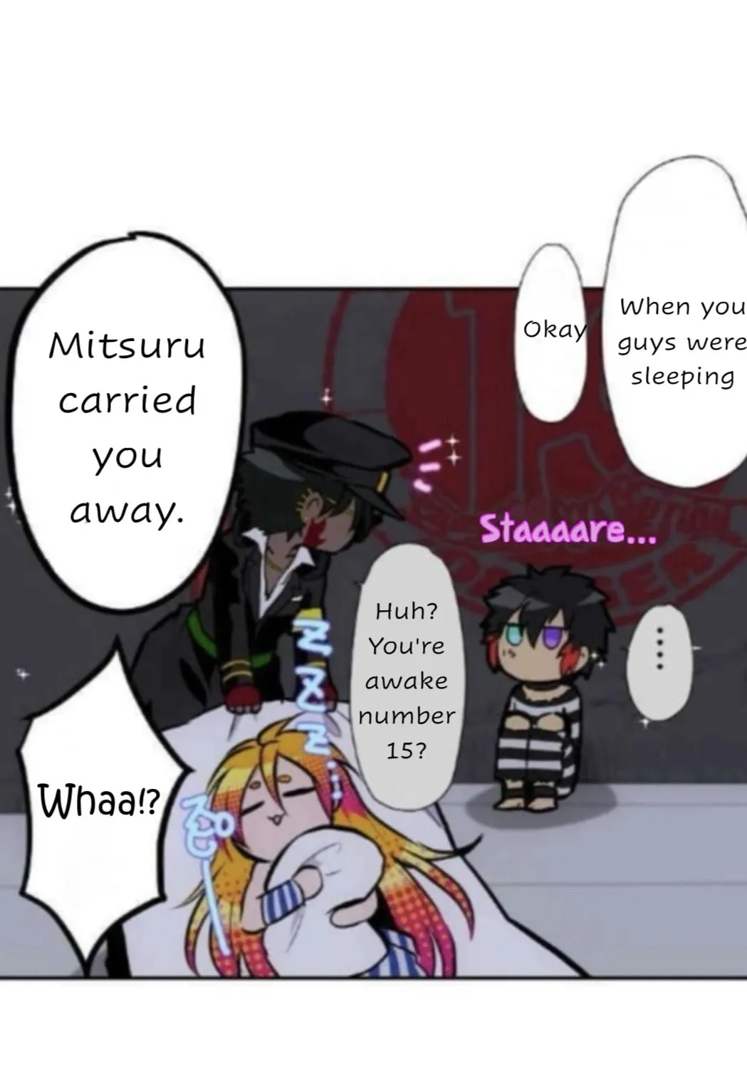 Read Nanbaka (Colored) chapter 387 image 13 on Lezhin