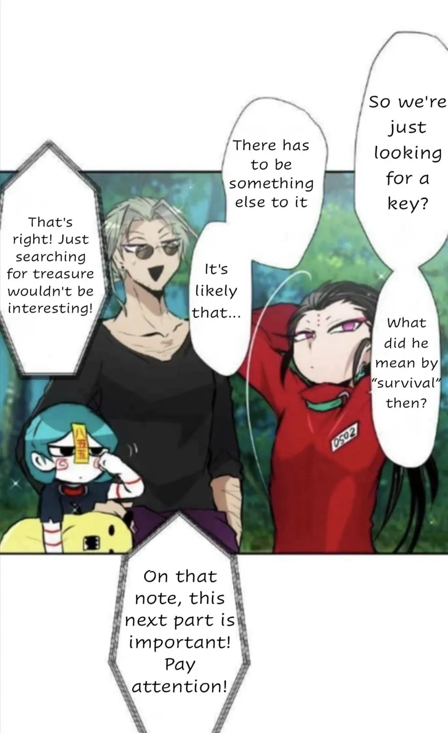 Read Nanbaka (Colored) chapter 387 image 27 on Lezhin