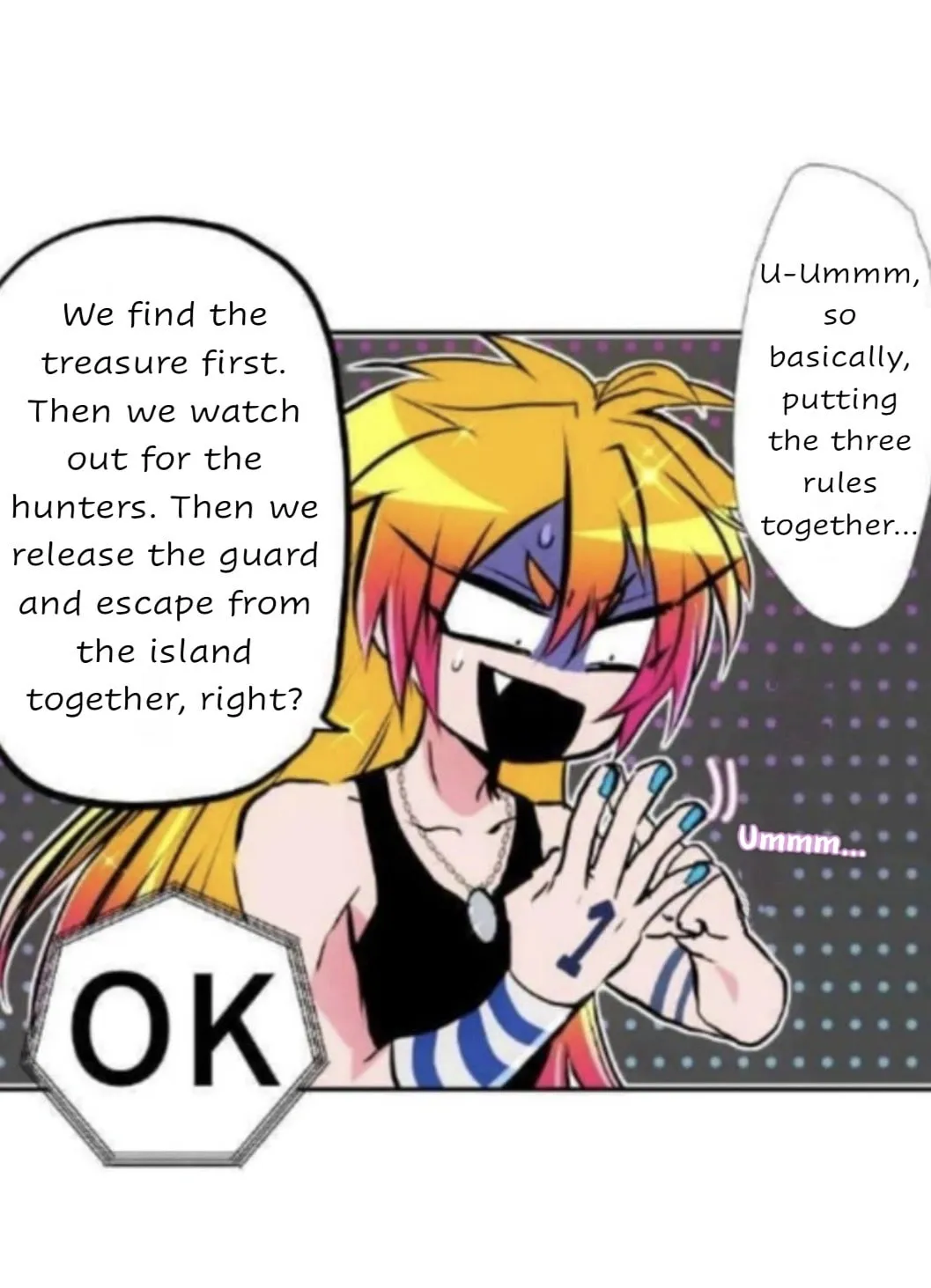 Read Nanbaka (Colored) chapter 387 image 36 on Lezhin