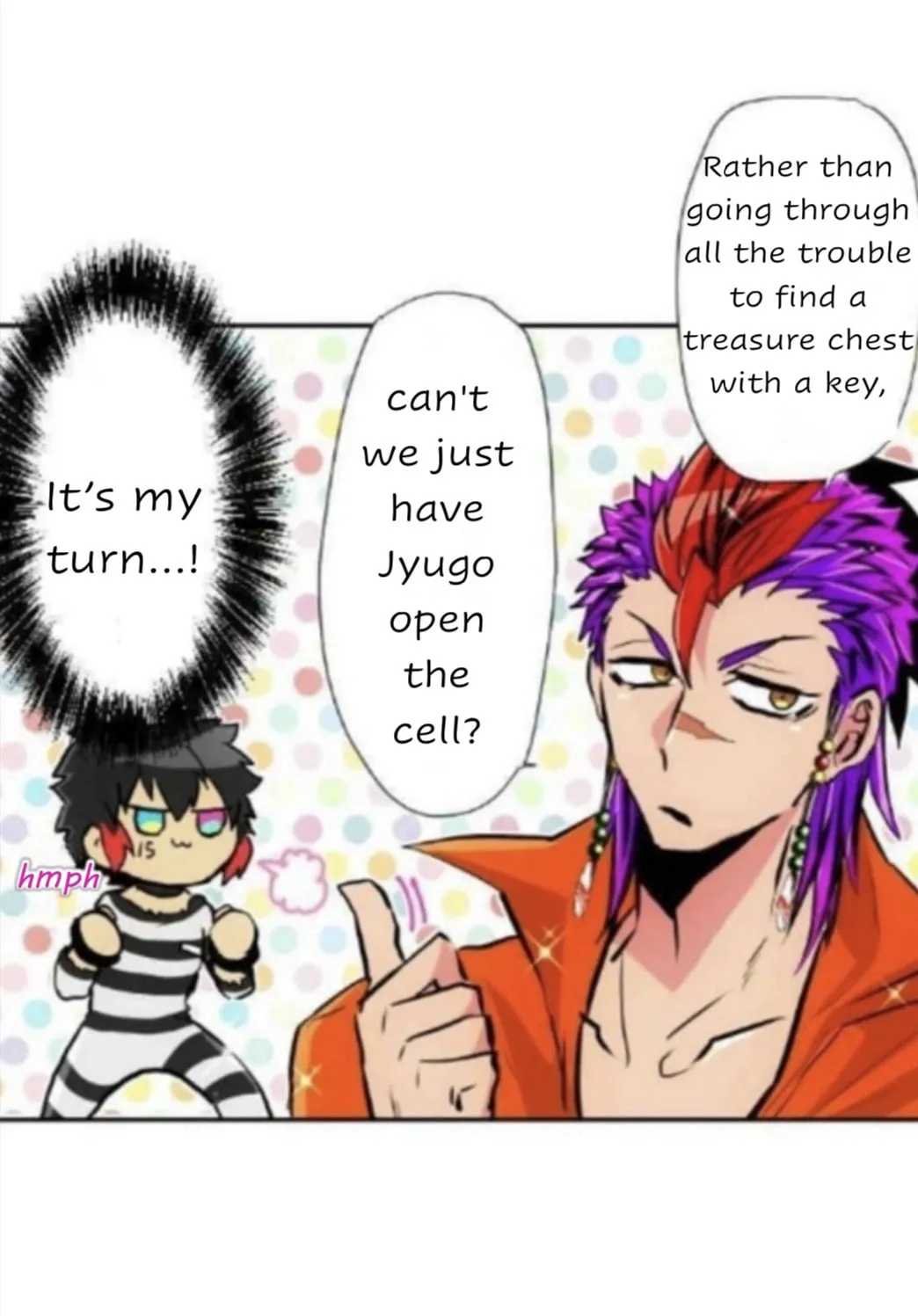 Read Nanbaka (Colored) chapter 387 image 46 on Lezhin