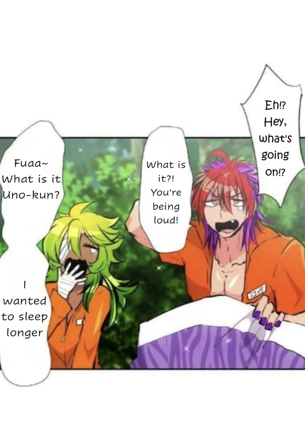 Read Nanbaka (Colored) chapter 387 image 6 on Lezhin
