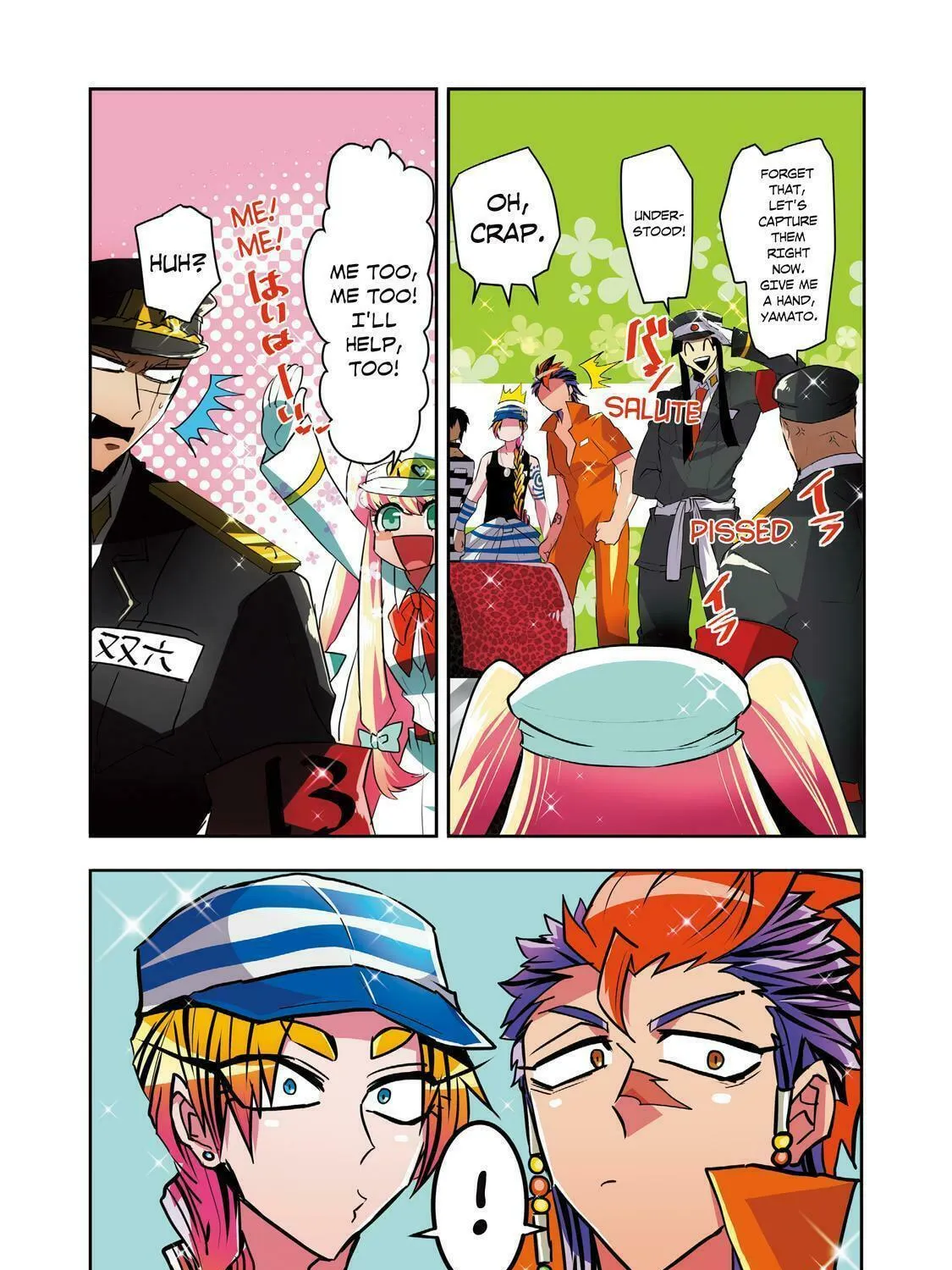 Read Nanbaka (Colored) chapter 39 image 16 on Lezhin