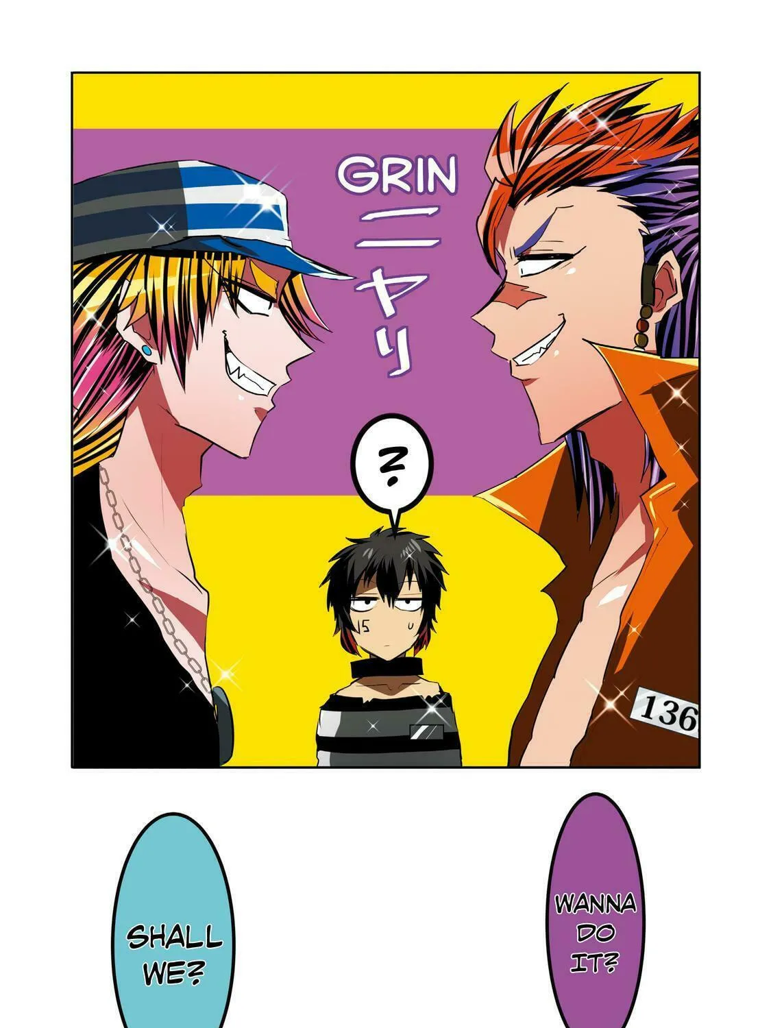Read Nanbaka (Colored) chapter 39 image 18 on Lezhin