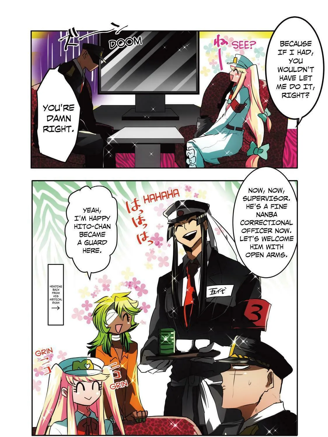 Read Nanbaka (Colored) chapter 39 image 4 on Lezhin