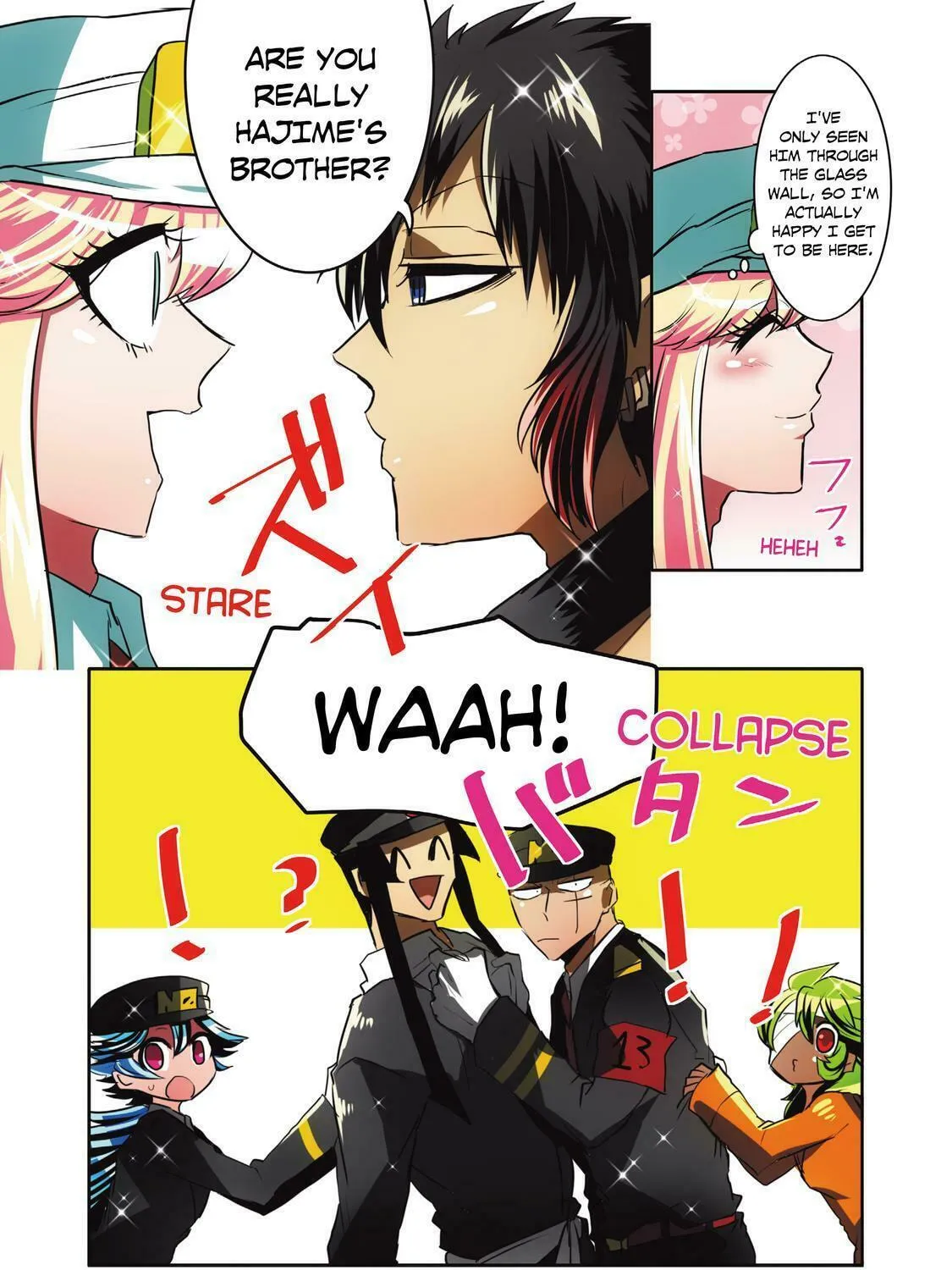 Read Nanbaka (Colored) chapter 39 image 8 on Lezhin