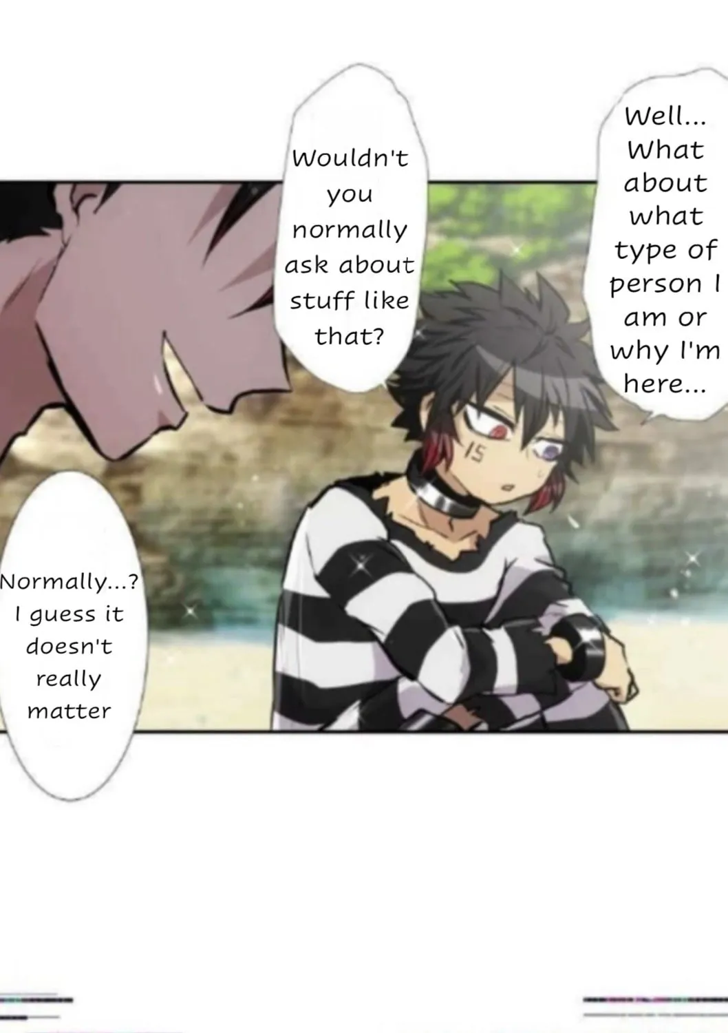 Read Nanbaka (Colored) chapter 392 image 15 on Lezhin
