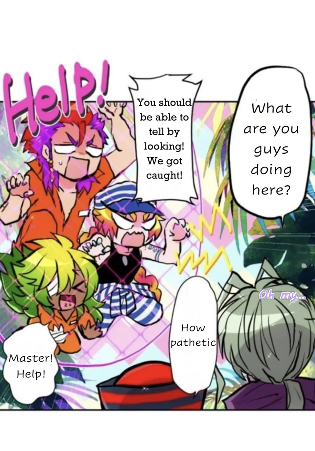 Read Nanbaka (Colored) chapter 396 image 17 on Lezhin