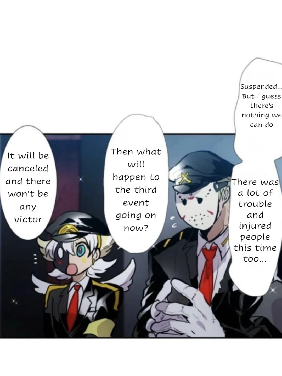 Read Nanbaka (Colored) chapter 398 image 2 on Lezhin