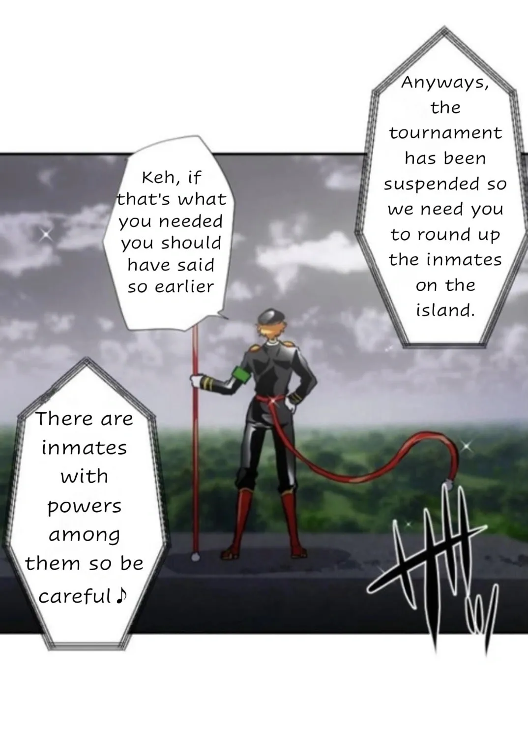 Read Nanbaka (Colored) chapter 398 image 26 on Lezhin