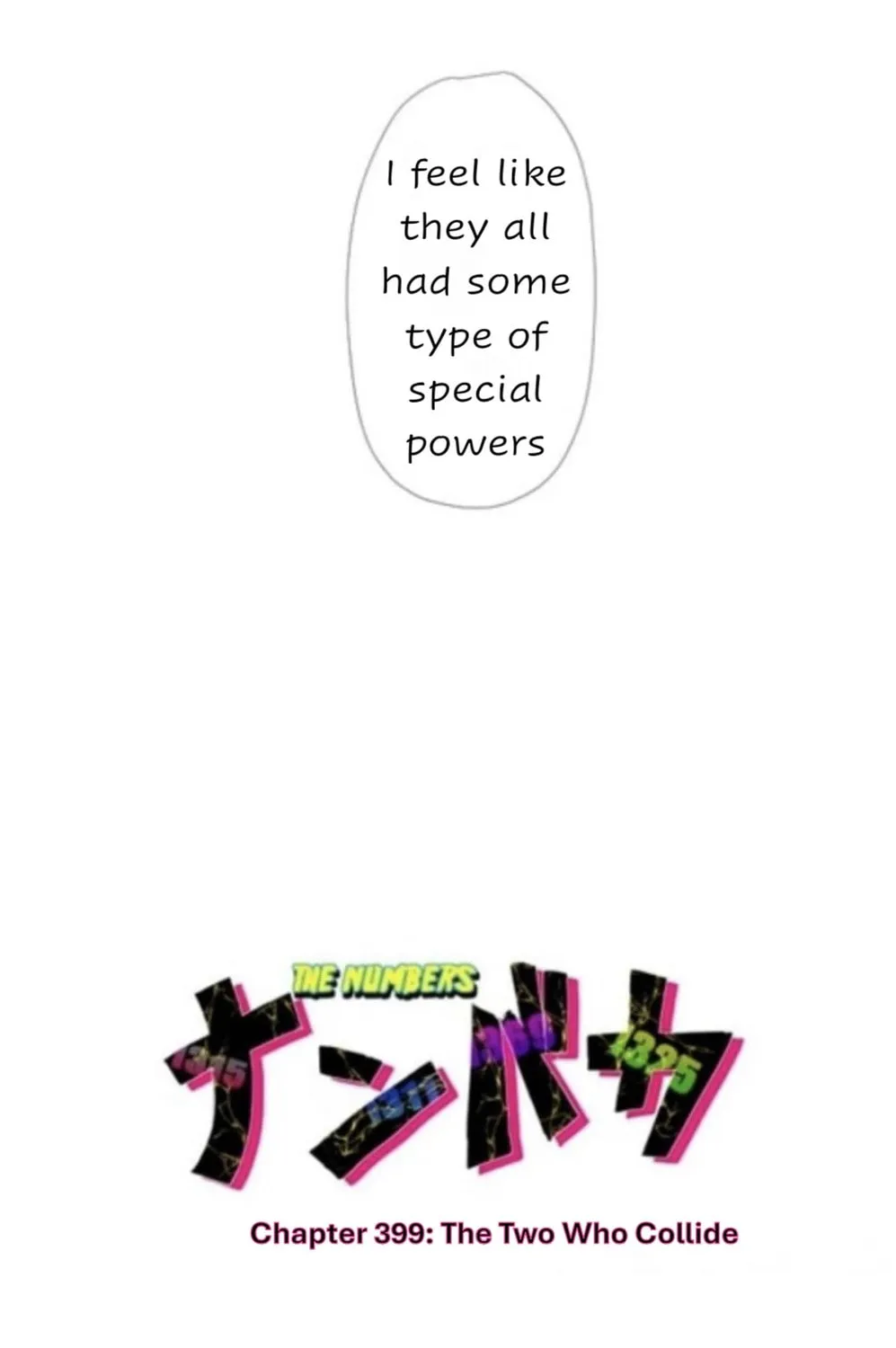 Read Nanbaka (Colored) chapter 399 image 6 on Lezhin