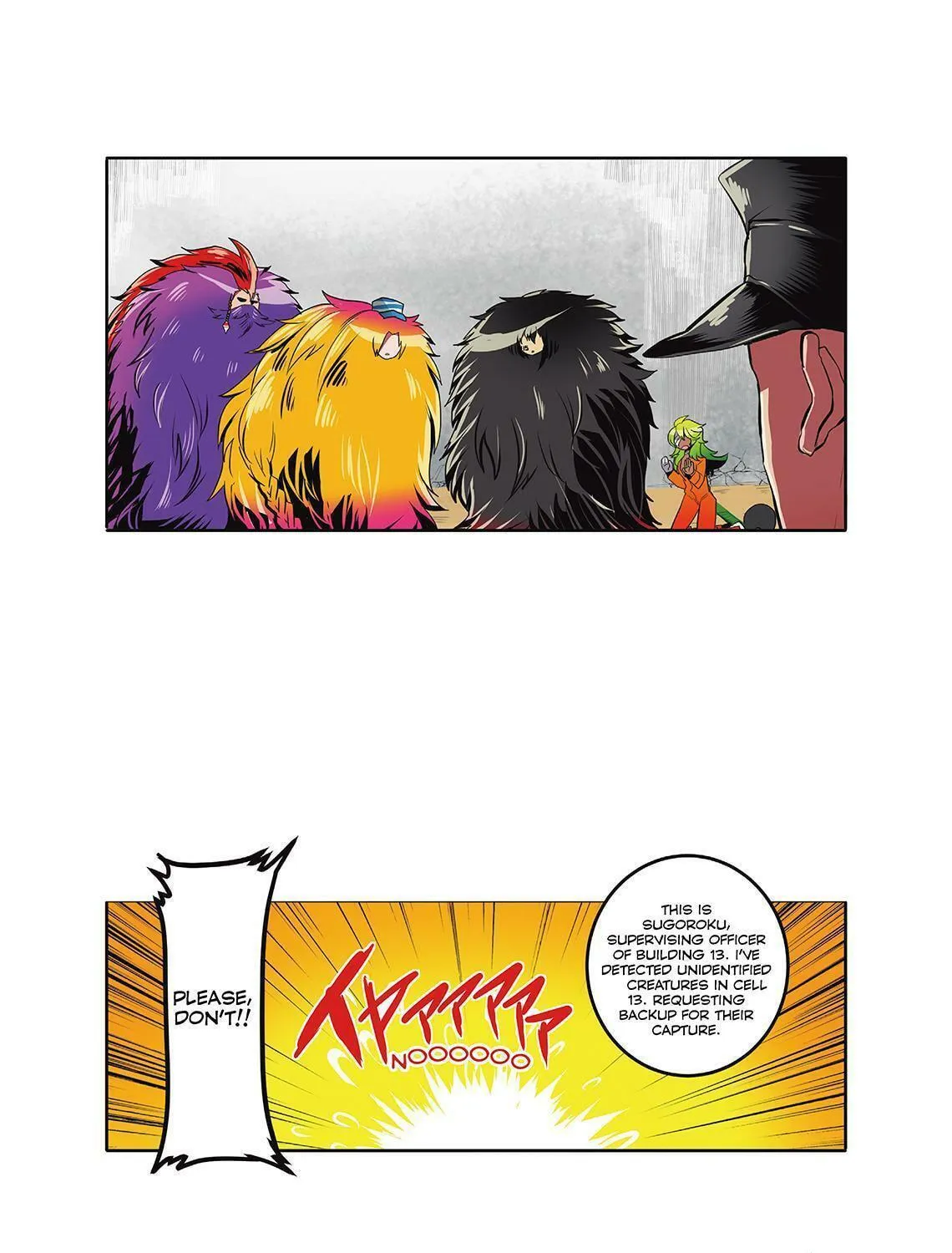 Read Nanbaka (Colored) chapter 4 image 16 on Lezhin