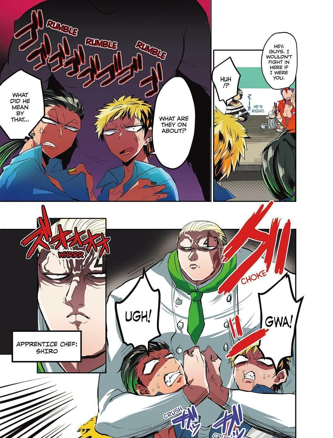 Read Nanbaka (Colored) chapter 4 image 4 on Lezhin
