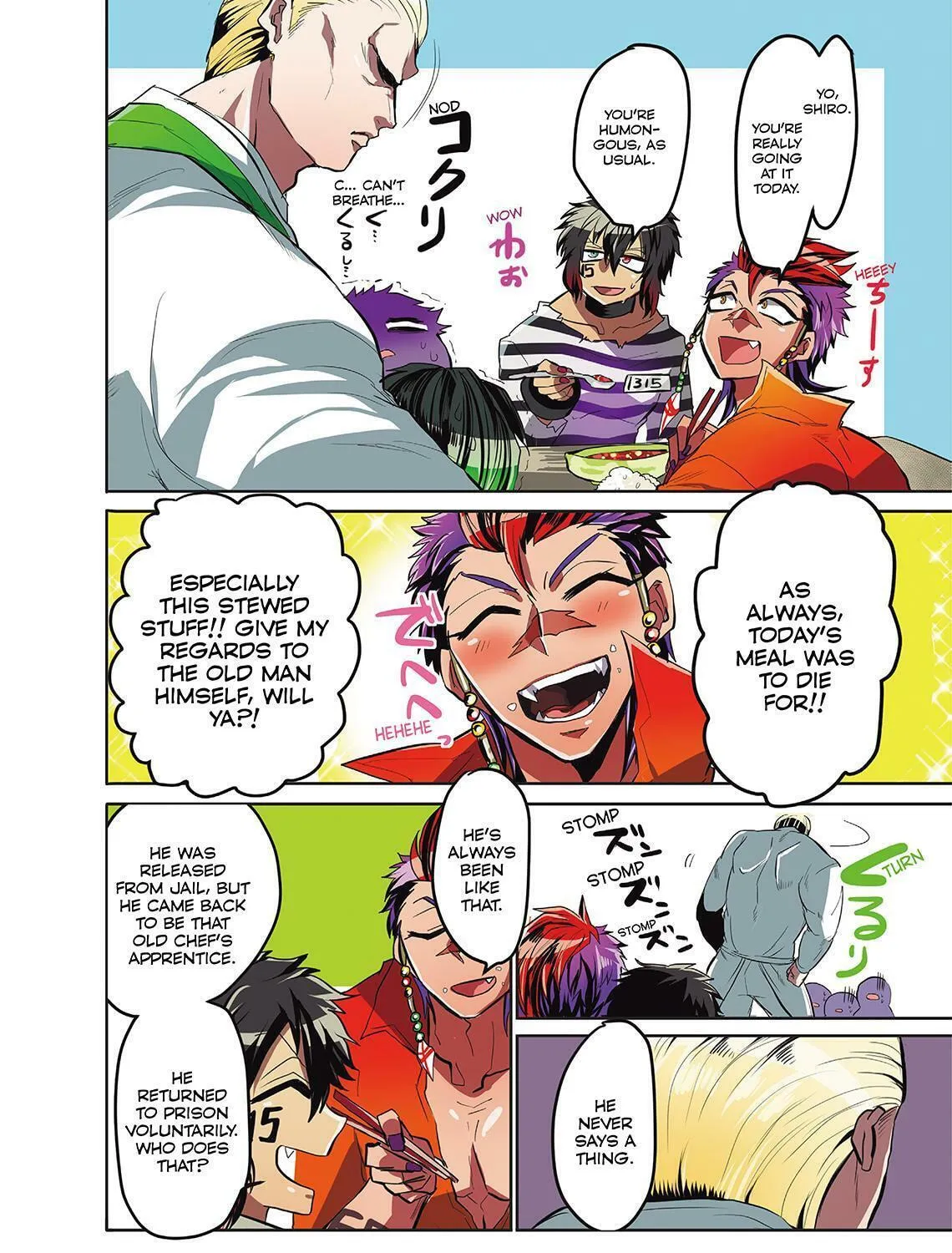 Read Nanbaka (Colored) chapter 4 image 6 on Lezhin